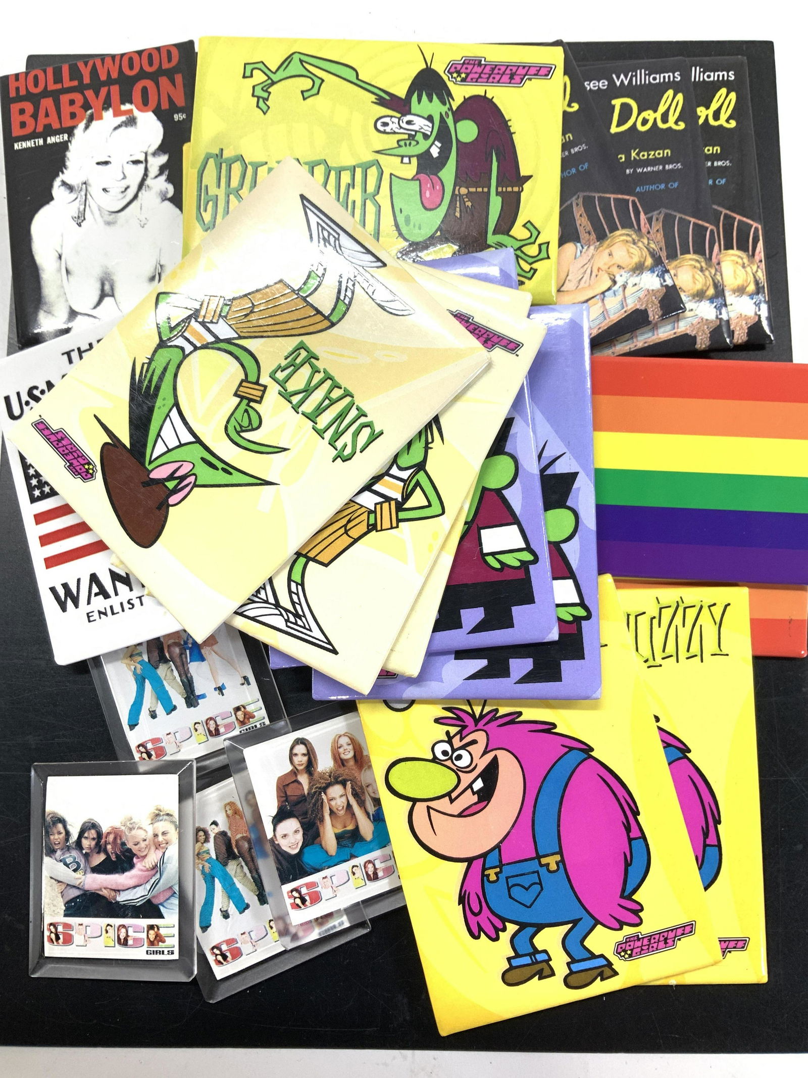 Lot Vtg Pop Culture Refrigerator Magnets, more (1 of 7)