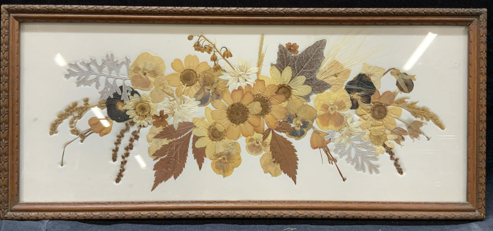 Signed & Framed Pressed Flowers Of Vermont (1 of 9)