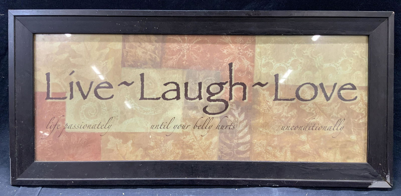 Framed Live, Laugh,Love Lithograph (1 of 7)