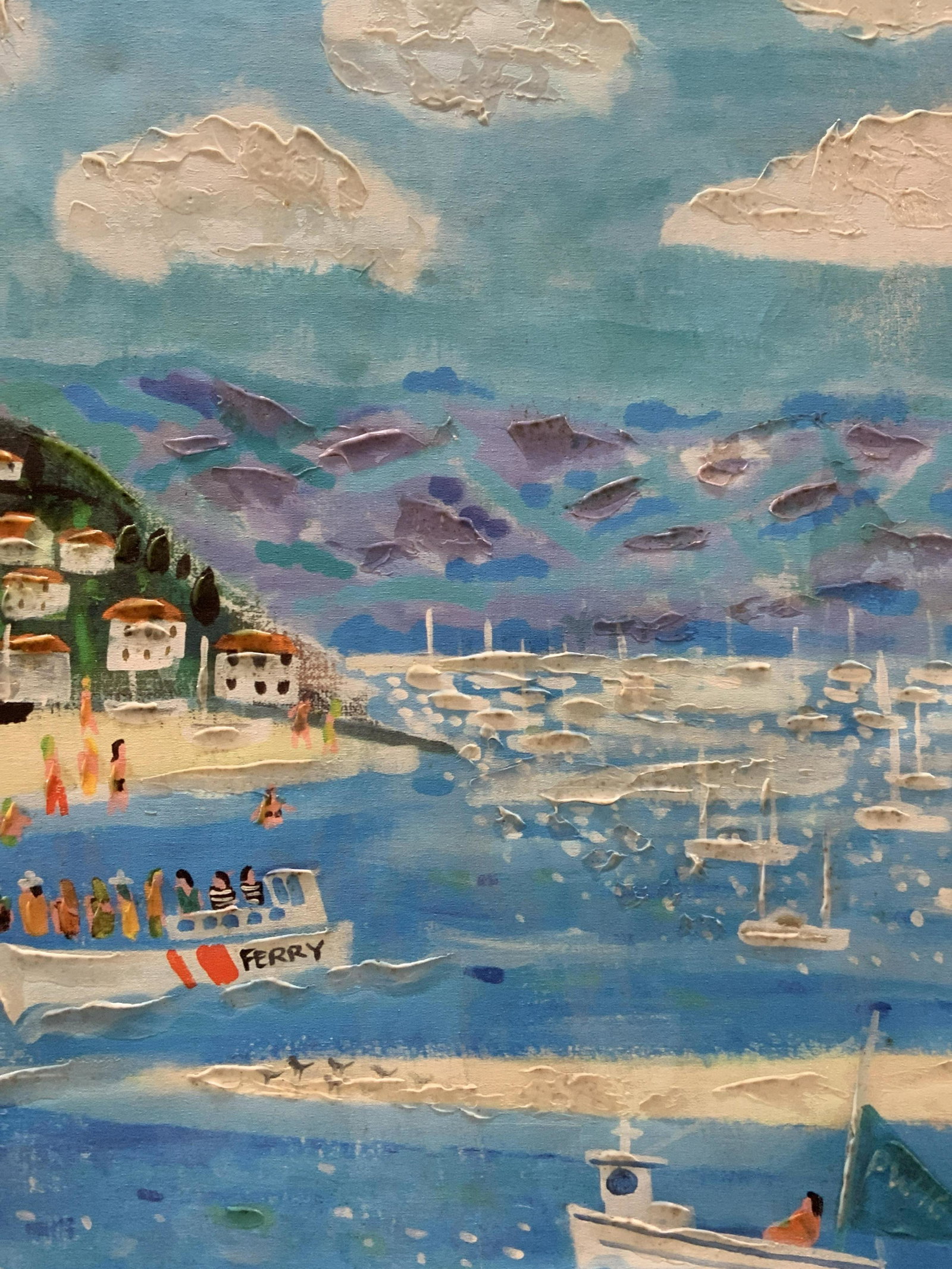 A.FURNEAUX Shoreline Landscape Litho  35 x 35 In (1 of 13)