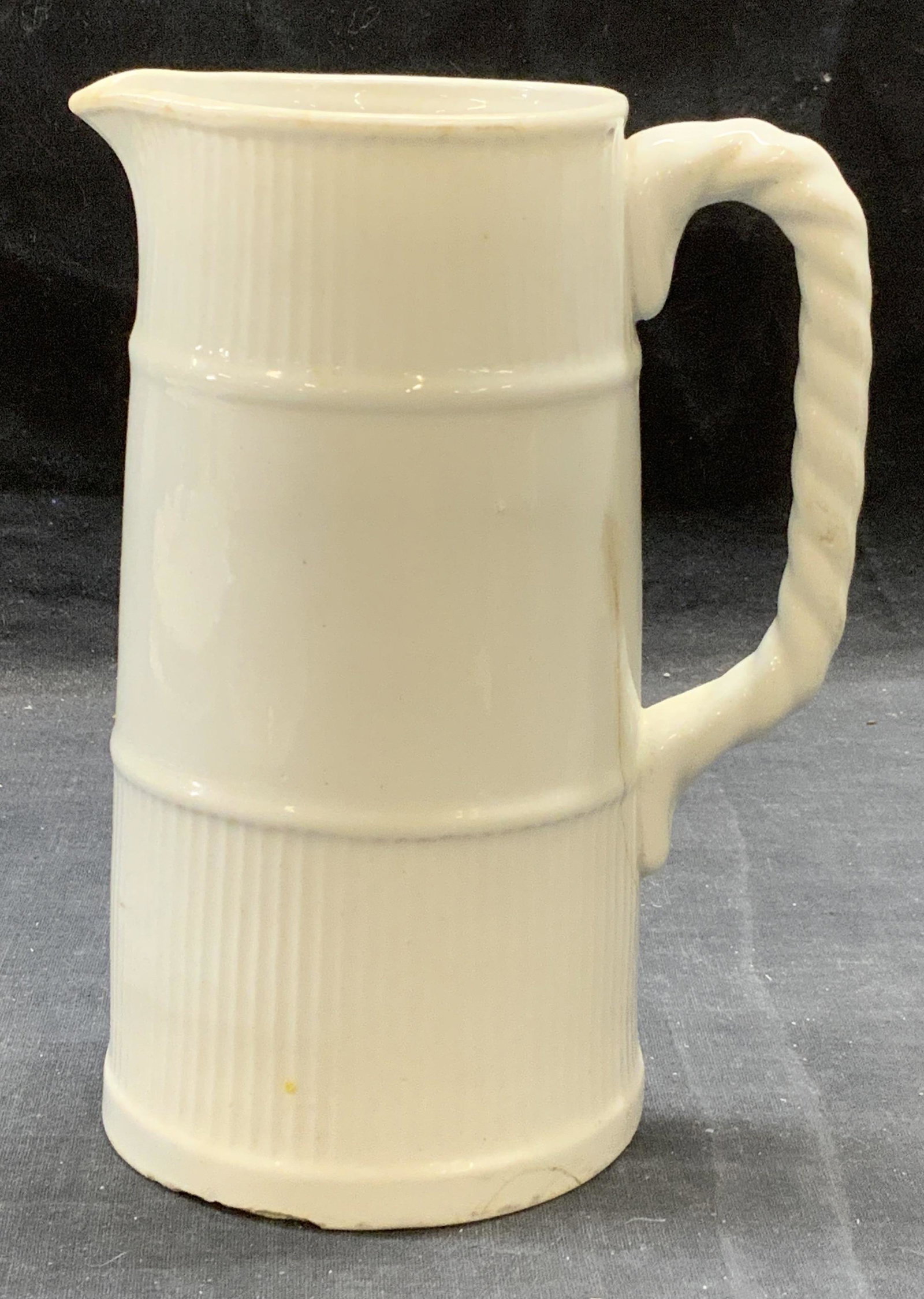 Vintage Hallmarked White Ceramic Pitcher (1 of 7)
