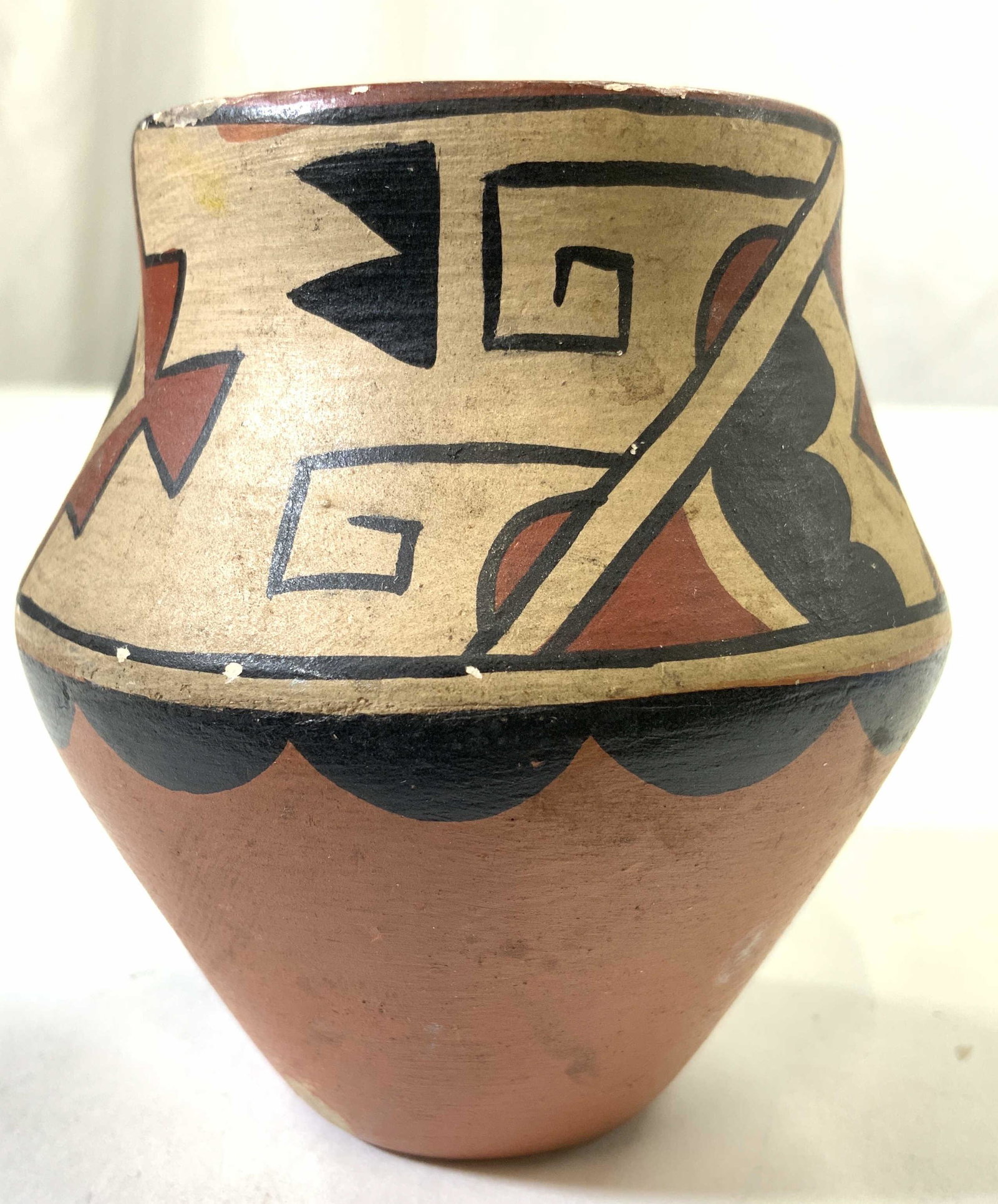CECILIA ROMERO JEMEZ Signed Ceramic Vase Vessel (1 of 6)