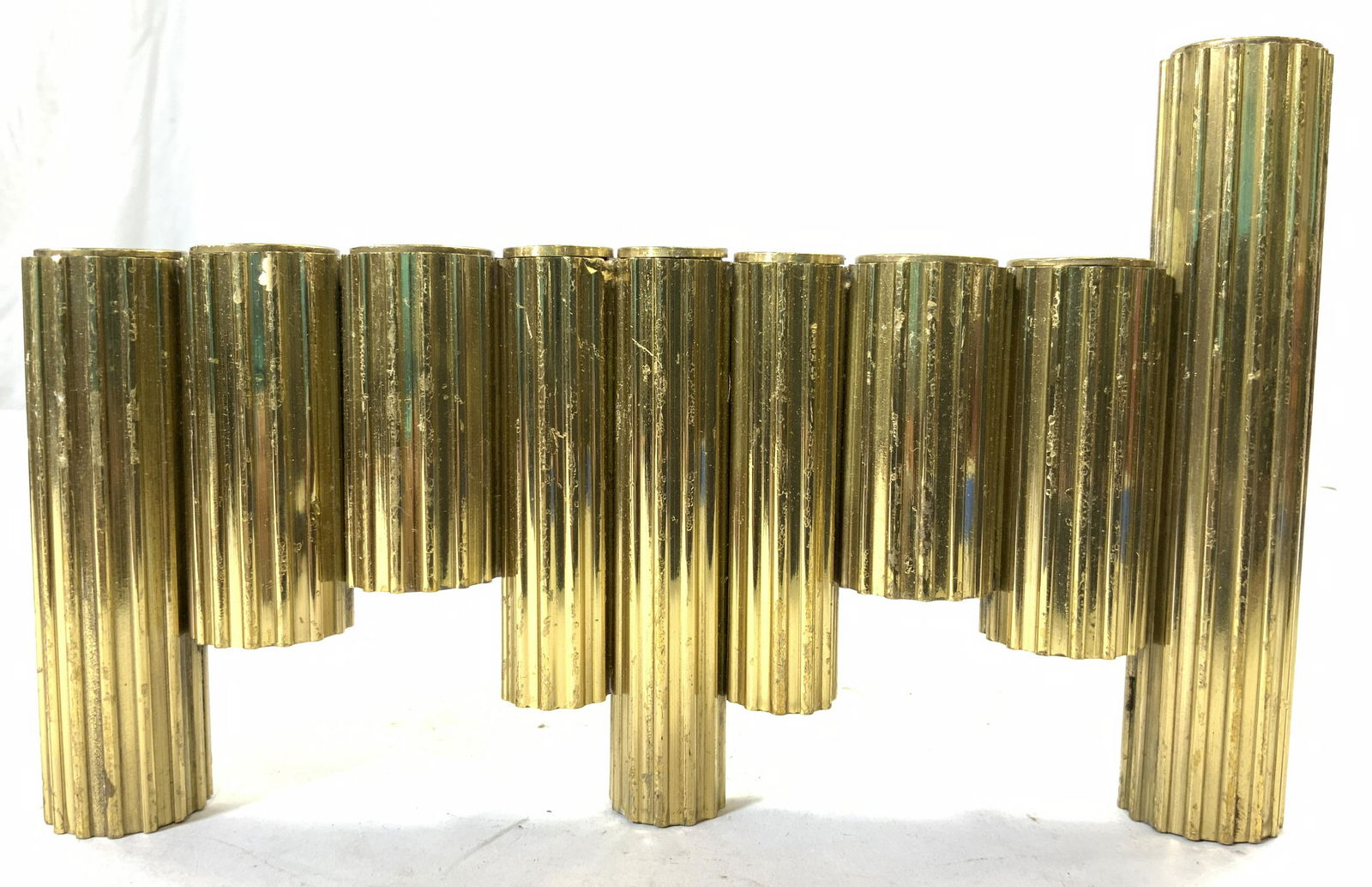 Vintage Brass Judaica Menorah Candelabra (1 of 7)
