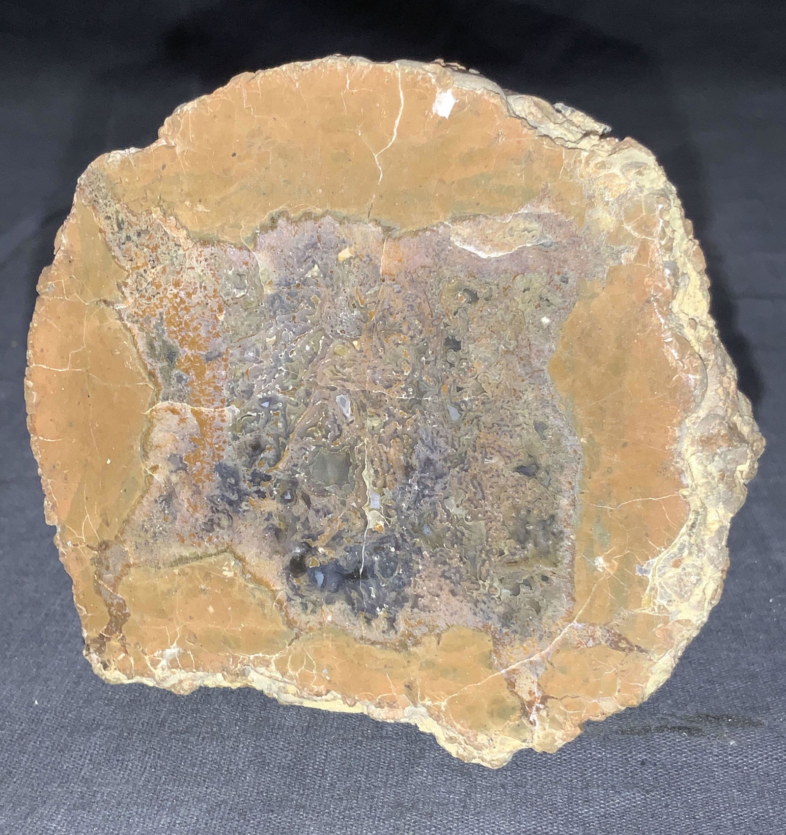 Cut Thunder Egg Agate Geode Specimen (1 of 7)