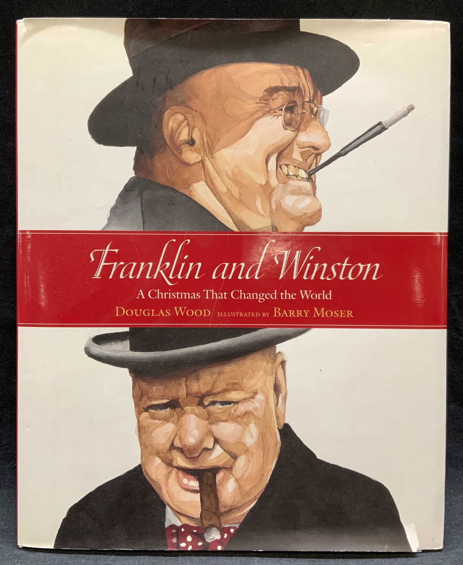 Signed D WOOD Illustrated Franklin & Winston Book (1 of 6)