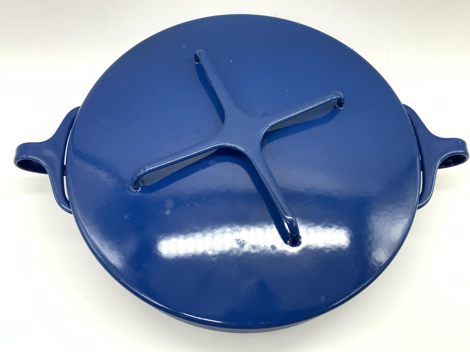 Vintage DANSK Designs MCM Blue Enamel Cook Pot (1 of 9)