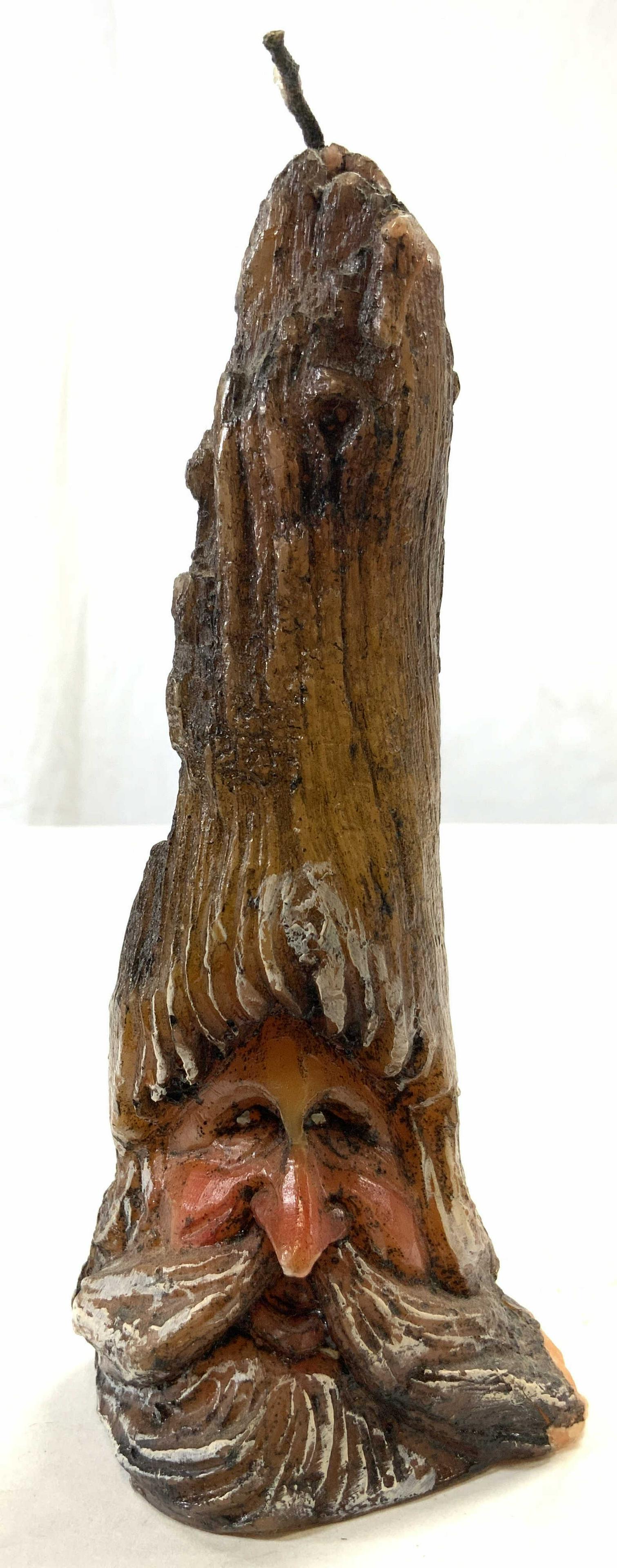 Vintage Tree Face Wax Candle (1 of 6)