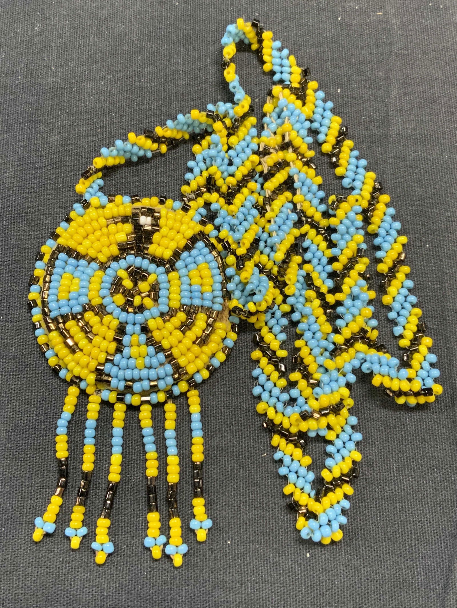 Handmade Southwestern Beaded Pendant Necklace (1 of 6)