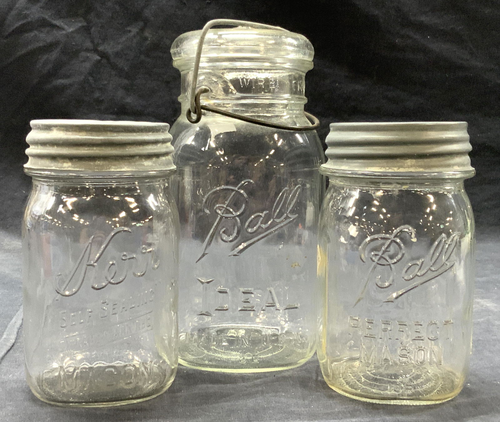 Lot3 Kerr & Ball Assorted Mason Jars (1 of 9)