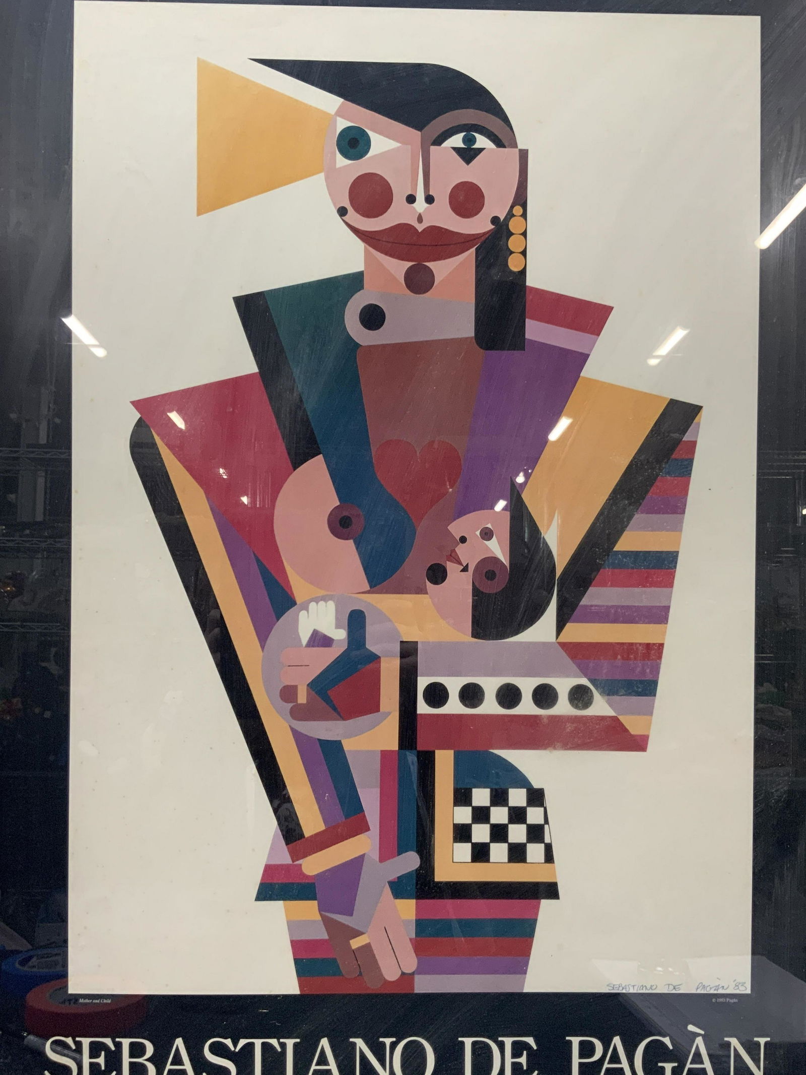 Sebastiano De Pagan Signed Exhibition Advert (1 of 13)