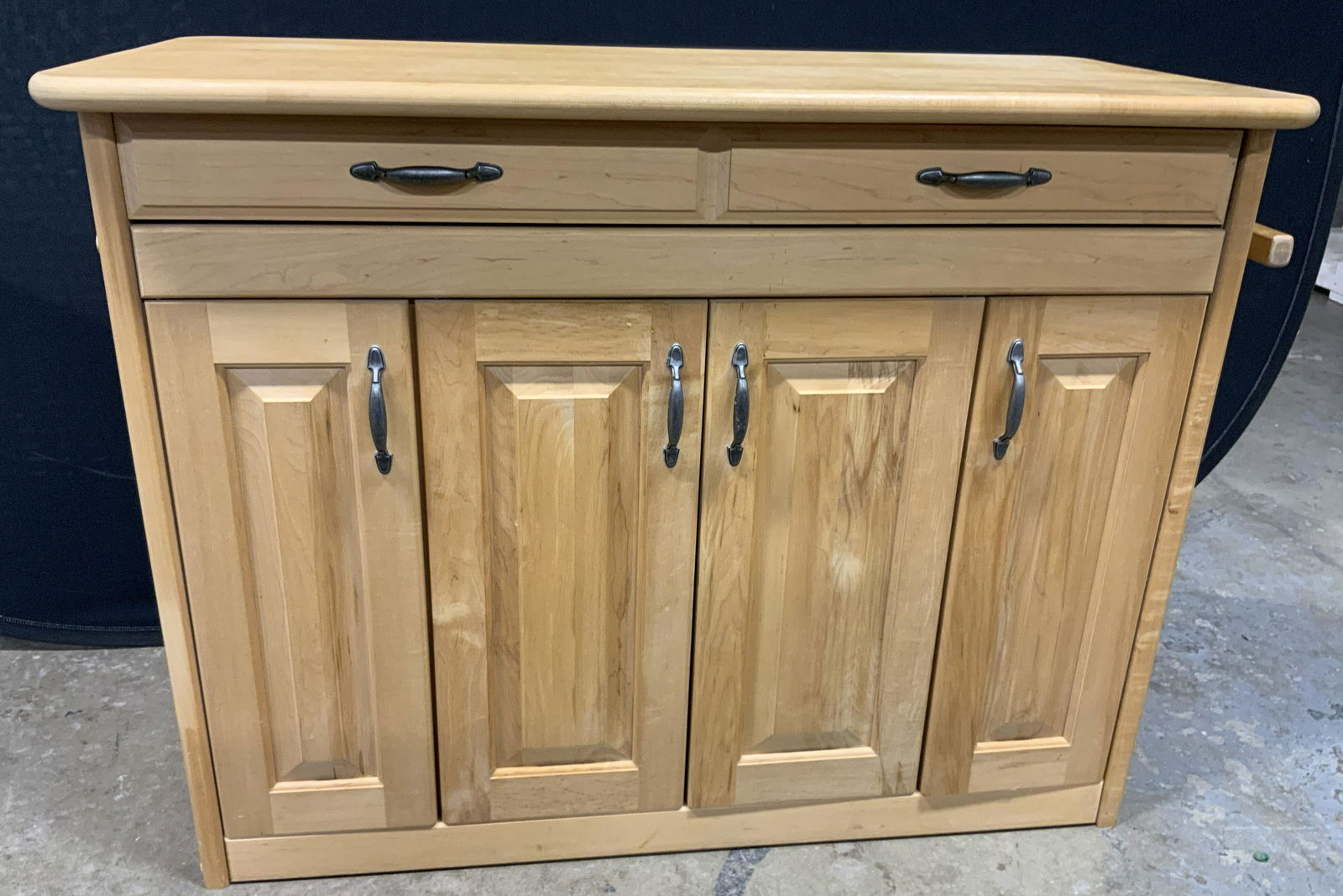 Butcher Block Kitchen Island (1 of 12)