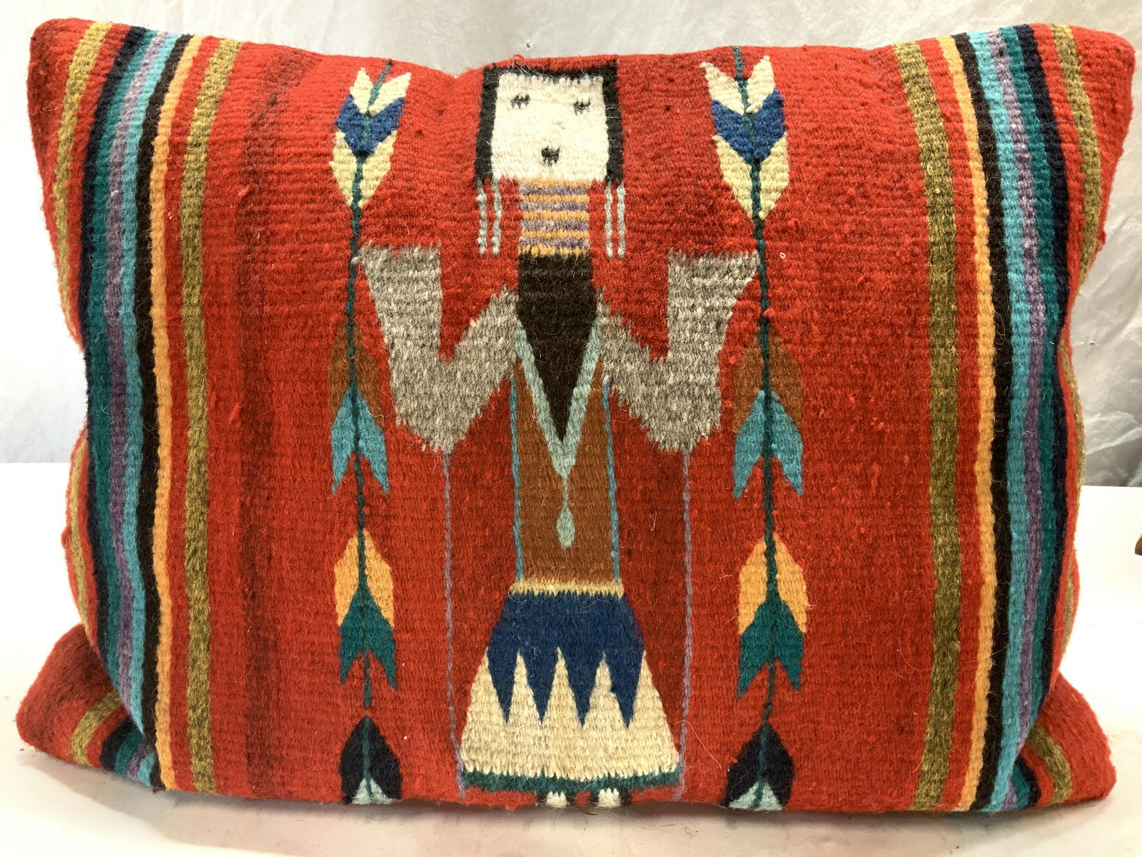 Folkways of Taos Hand Woven Pillow (1 of 7)