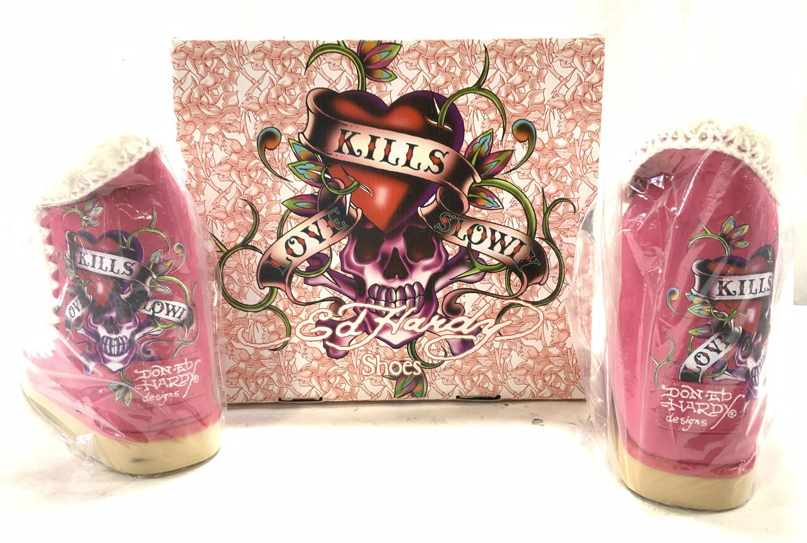 ED HARDY SHINJUKU BOOT, NIB (1 of 8)