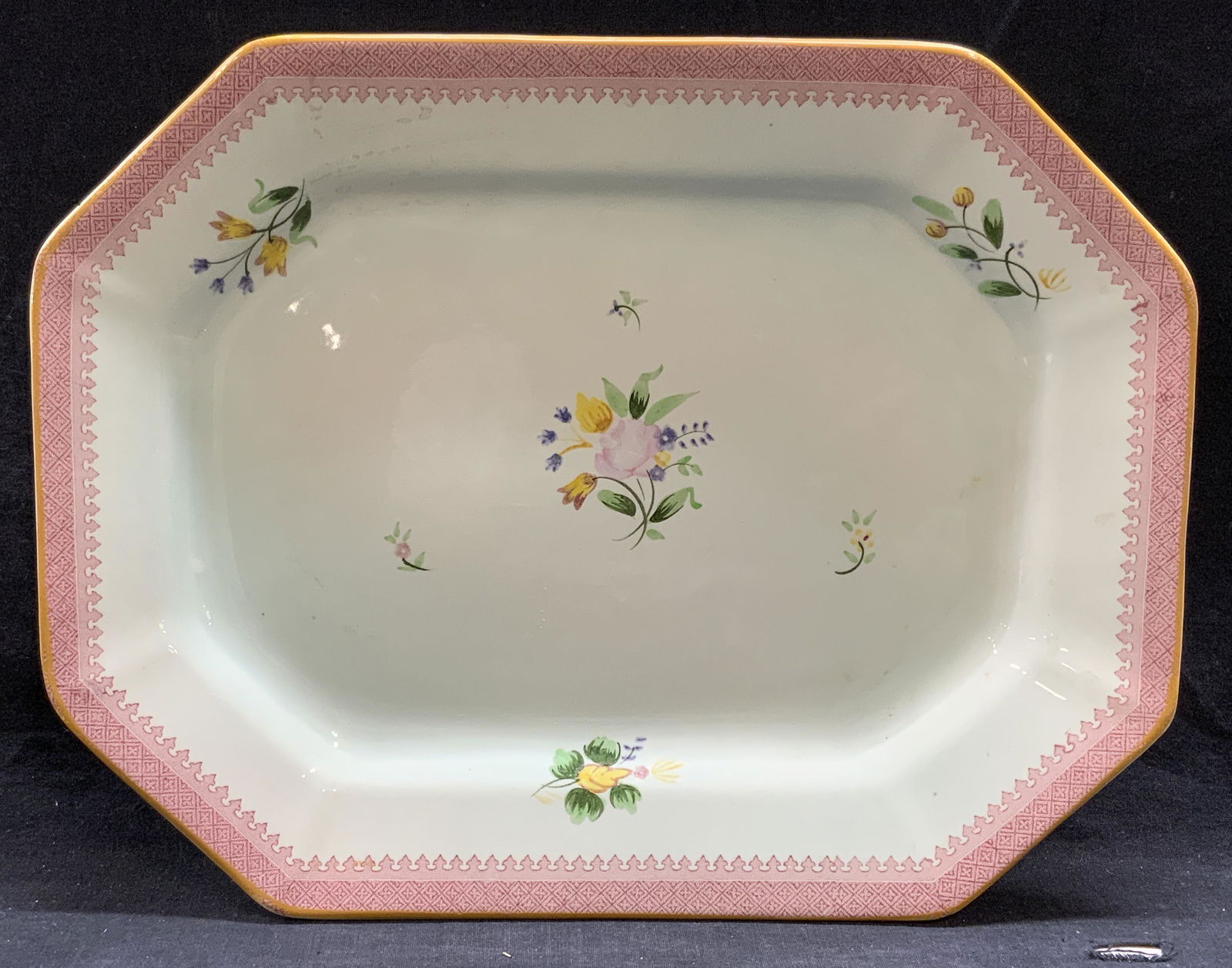 Vintage ADAMS Calyx Ware Serving Platter England (1 of 7)