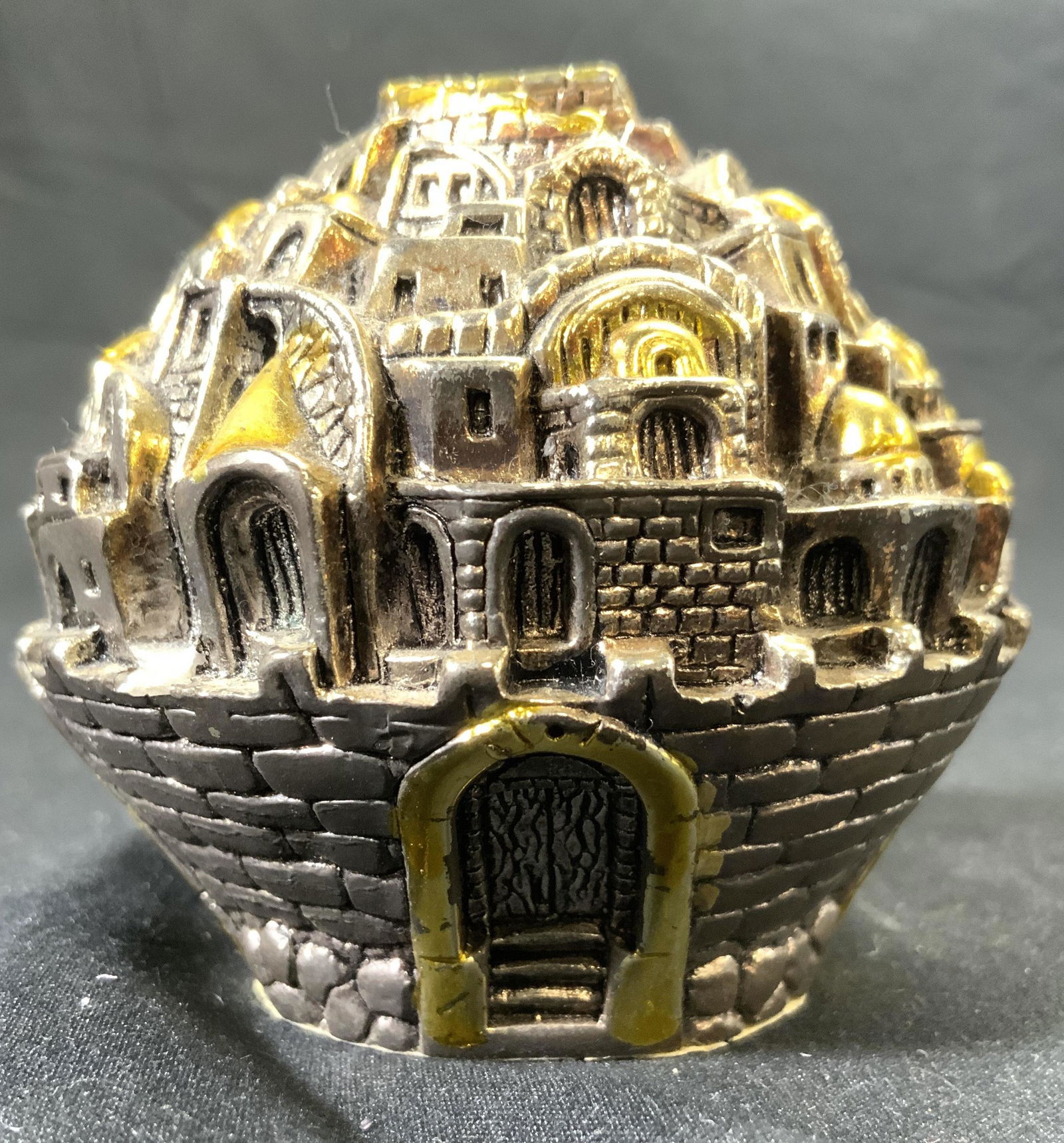 Sterling Jerusalem Panorama Sculpture Paperweight (1 of 7)