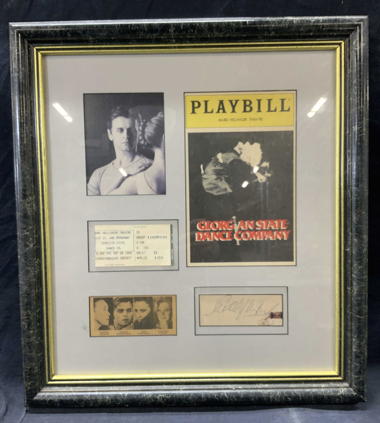 Georgian State Dance Company Playbill & More (1 of 9)