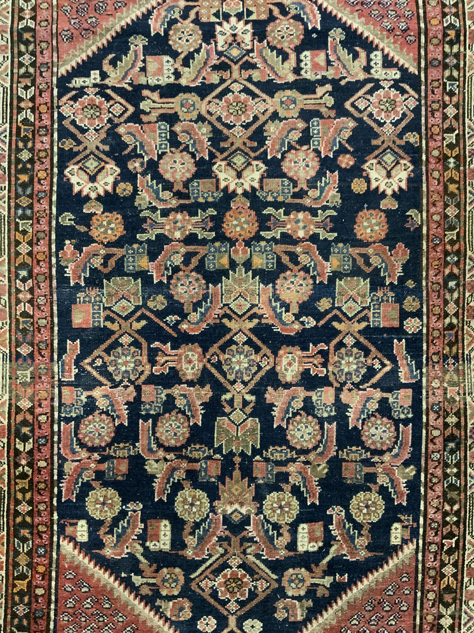 Antique Handmade Malayer Persian Wool Rug (1 of 7)