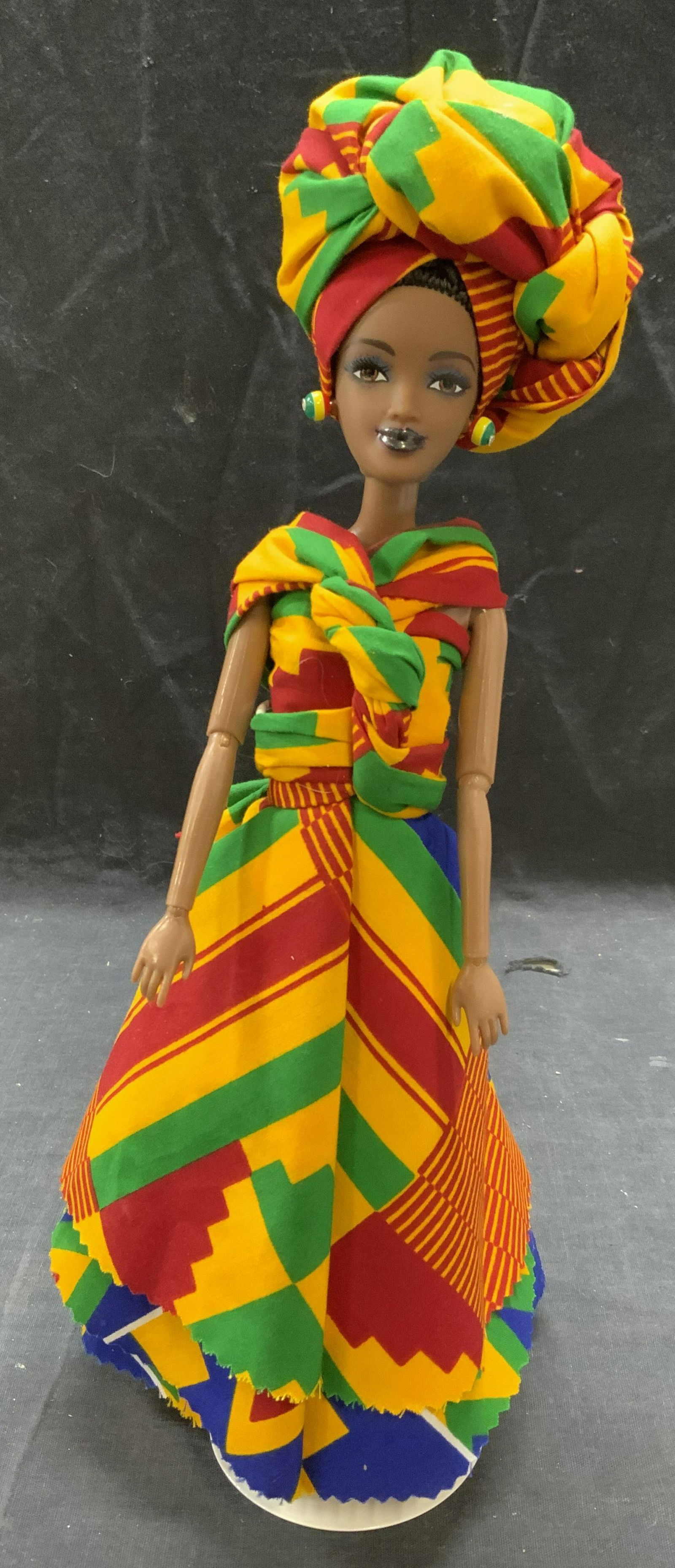 Custom Made Black Fashion Display Doll (1 of 6)