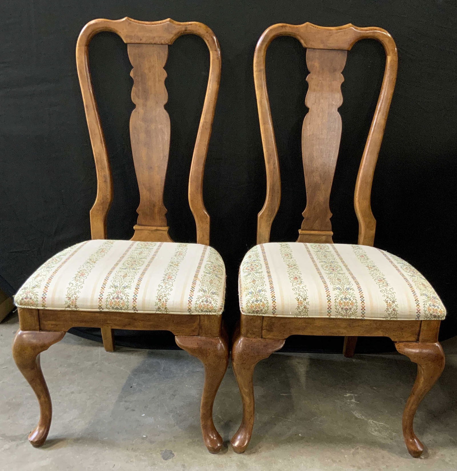 AMERICAN OF MARTINSVILLE Queen Anne Side Chairs (1 of 14)