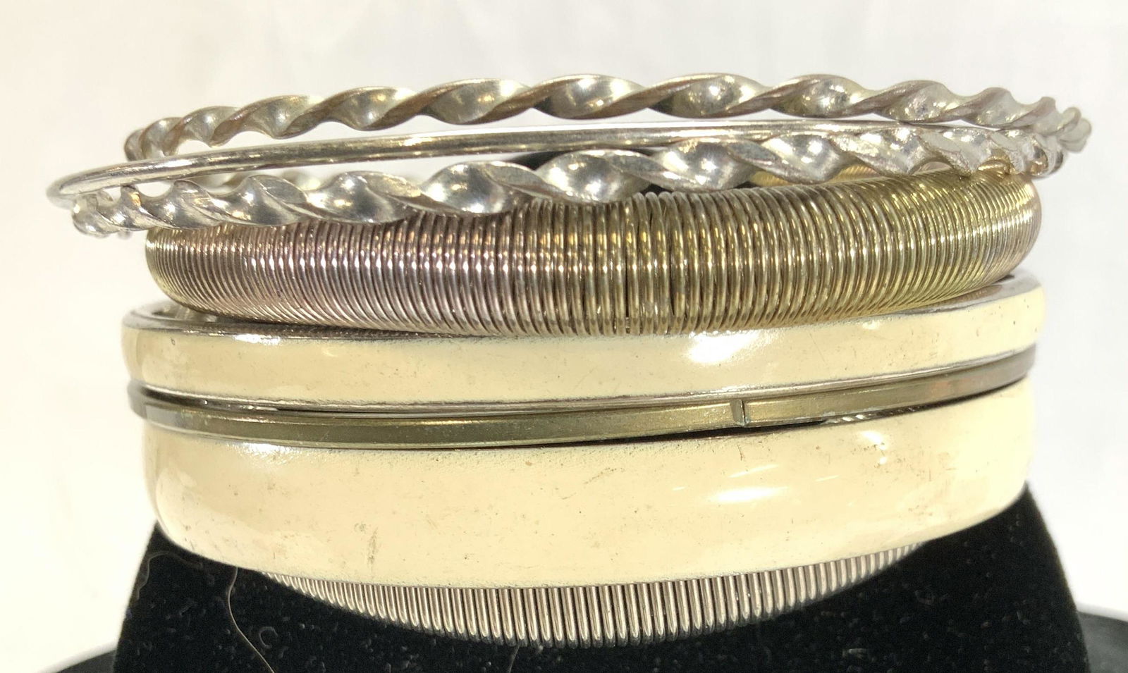 Lot 8 Stackable Bangle & Stretch Bracelets (1 of 6)