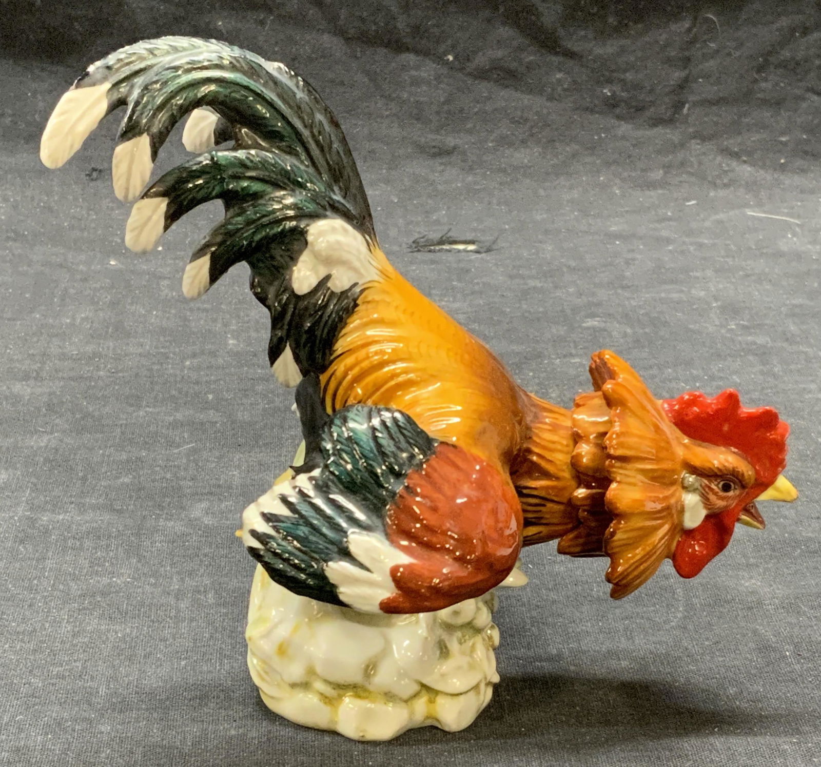ALGORA Porcelain Rooster Figurine, Spain (1 of 6)