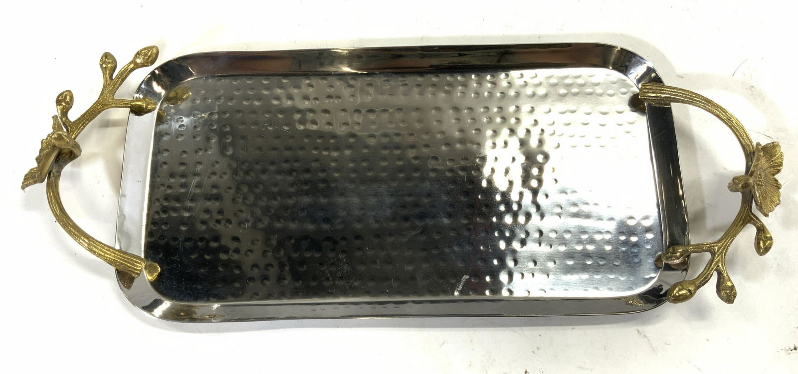 IHI Metal Serving Tray W Handles (1 of 7)