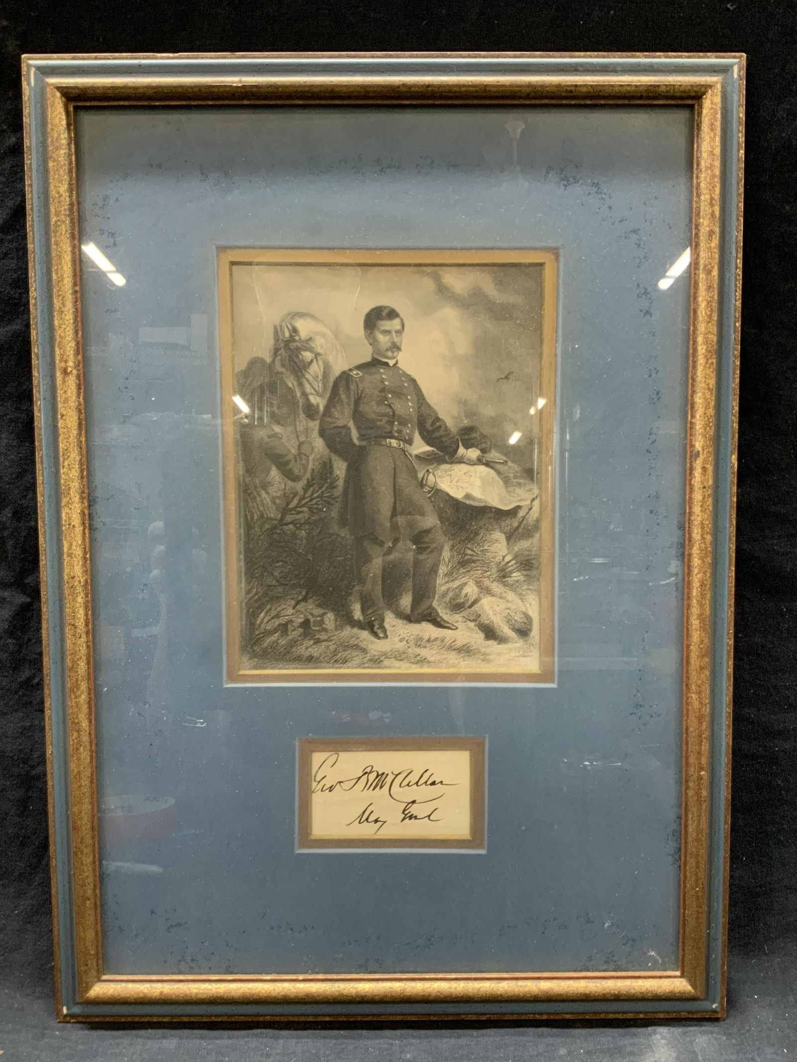 General BB McClellan Plate Engraving (1 of 8)