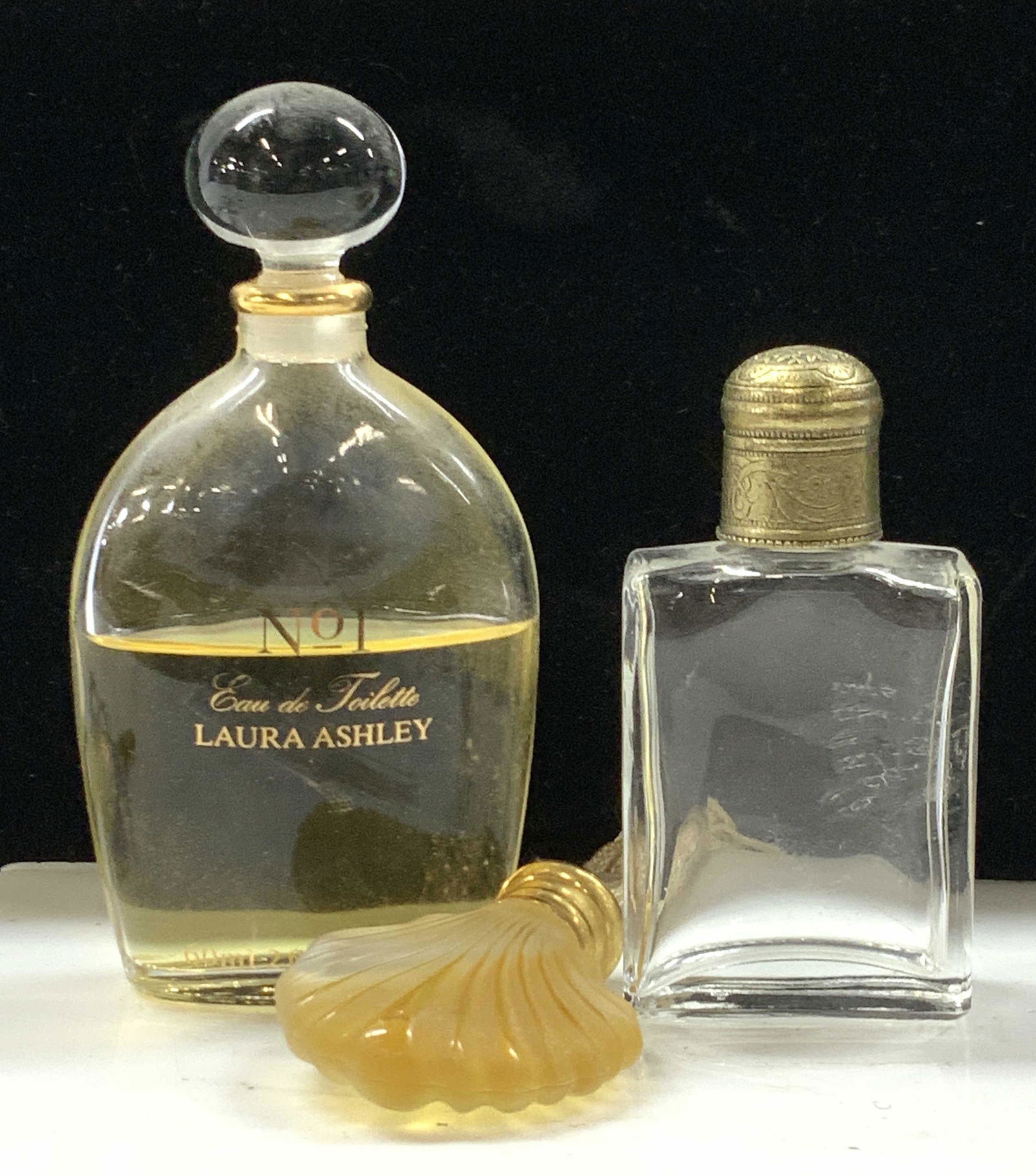 Lot 3 Perfume Bottles, Laura Ashley, more (1 of 4)