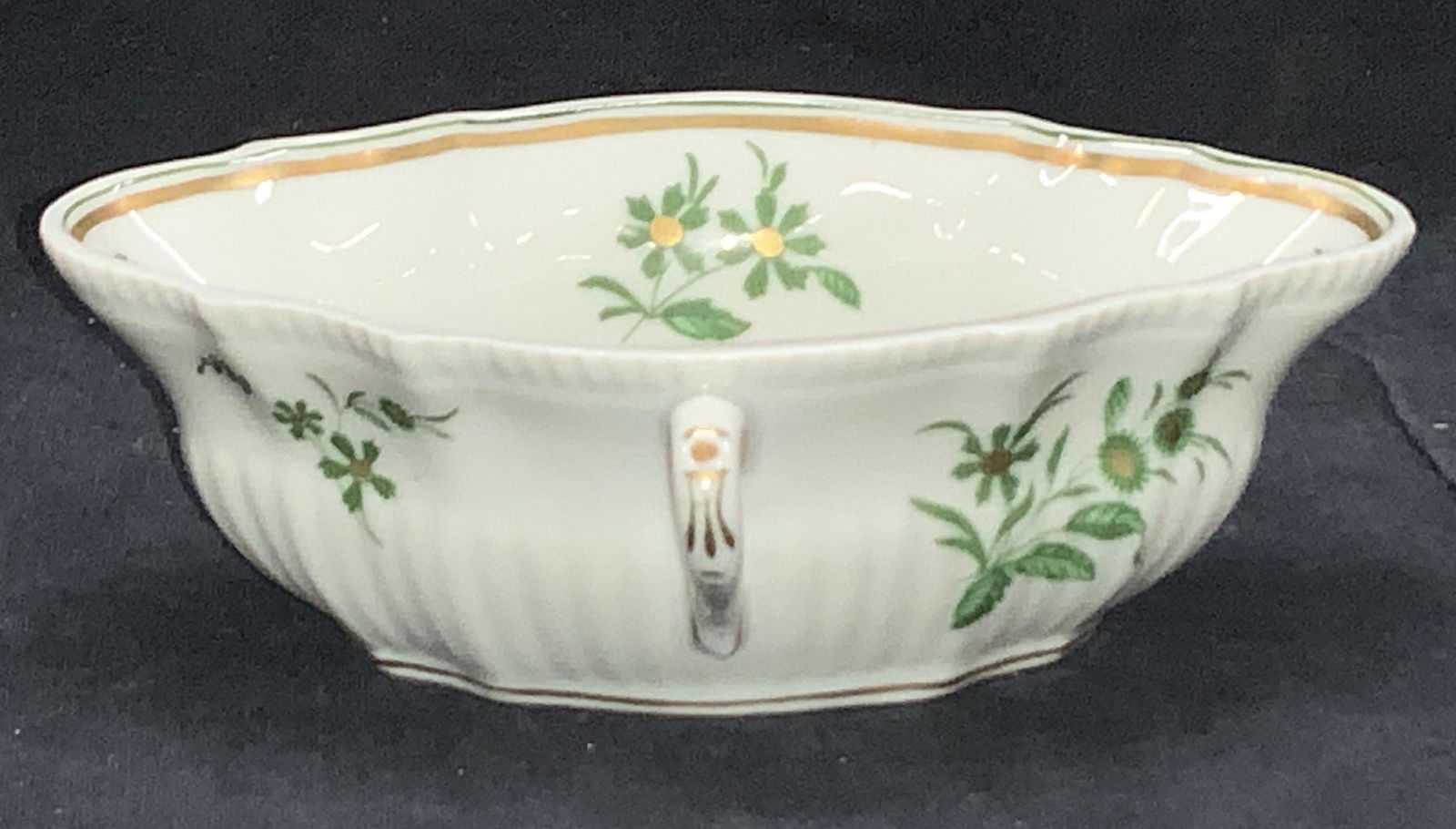 Richard GINORI Porcelain Asian Trinket Bowl, ITALY (1 of 6)