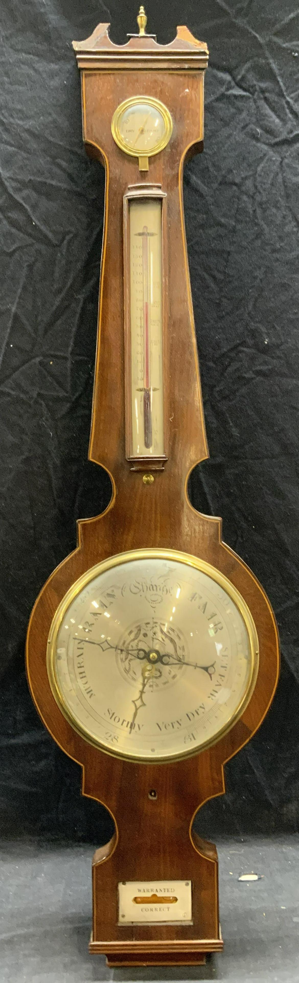 Vintage Wooden Banjo Barometer (1 of 12)