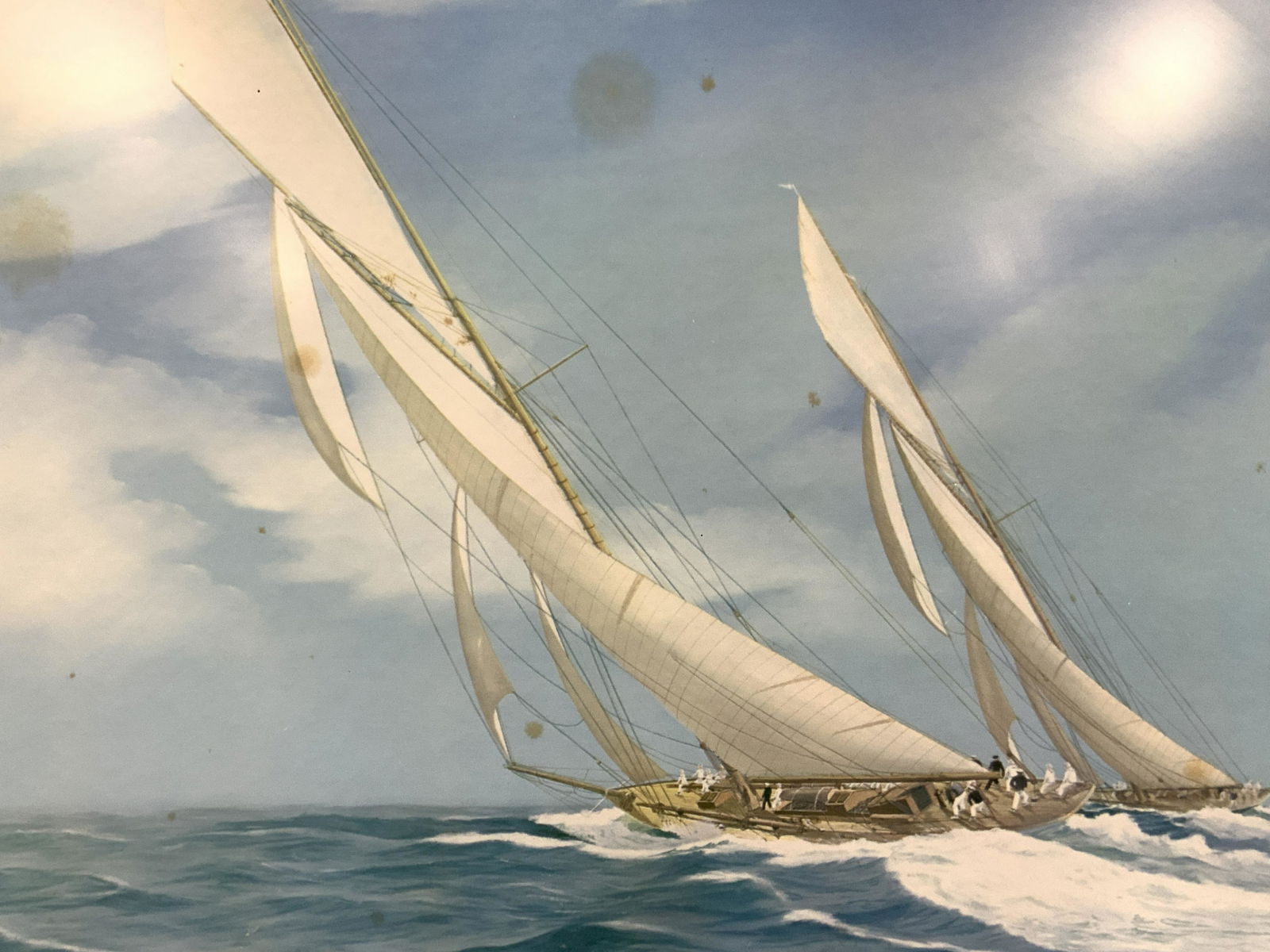 Mane Skalagard Sail Boat Lithograph (1 of 9)