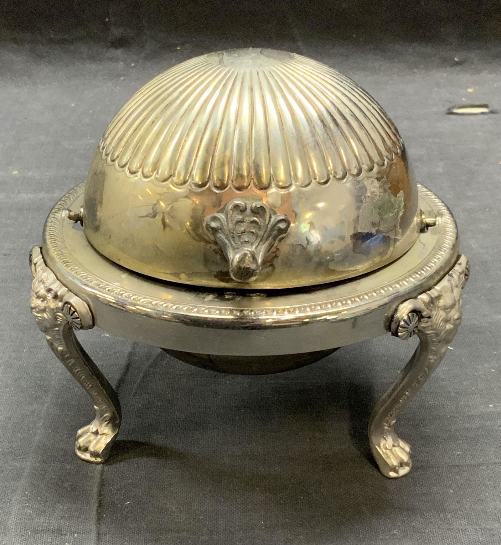 Vintage FB ROGERS Silver Plate Caviar Dish England (1 of 7)