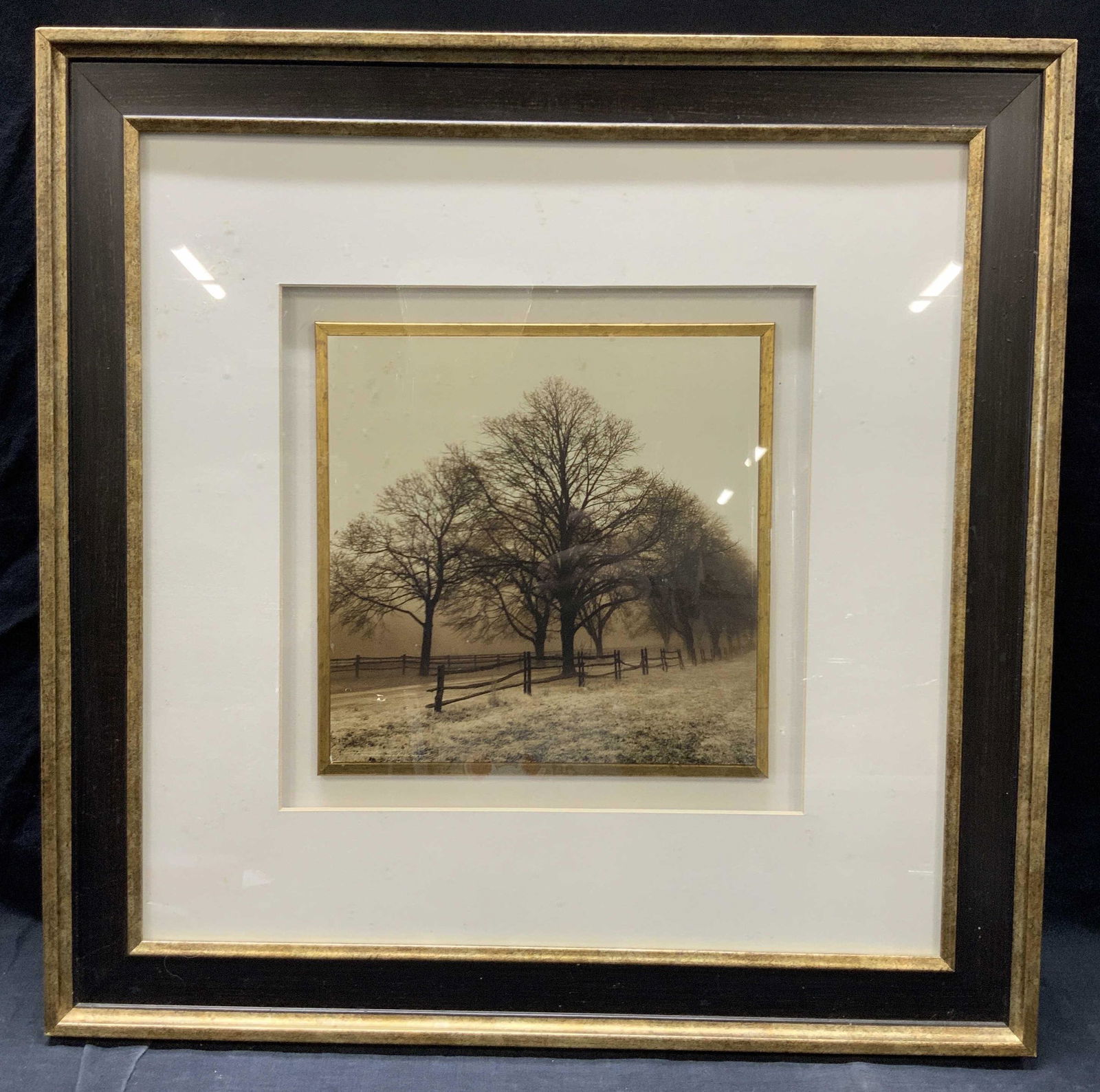 Marked Landscape Framed Lithograph (1 of 9)