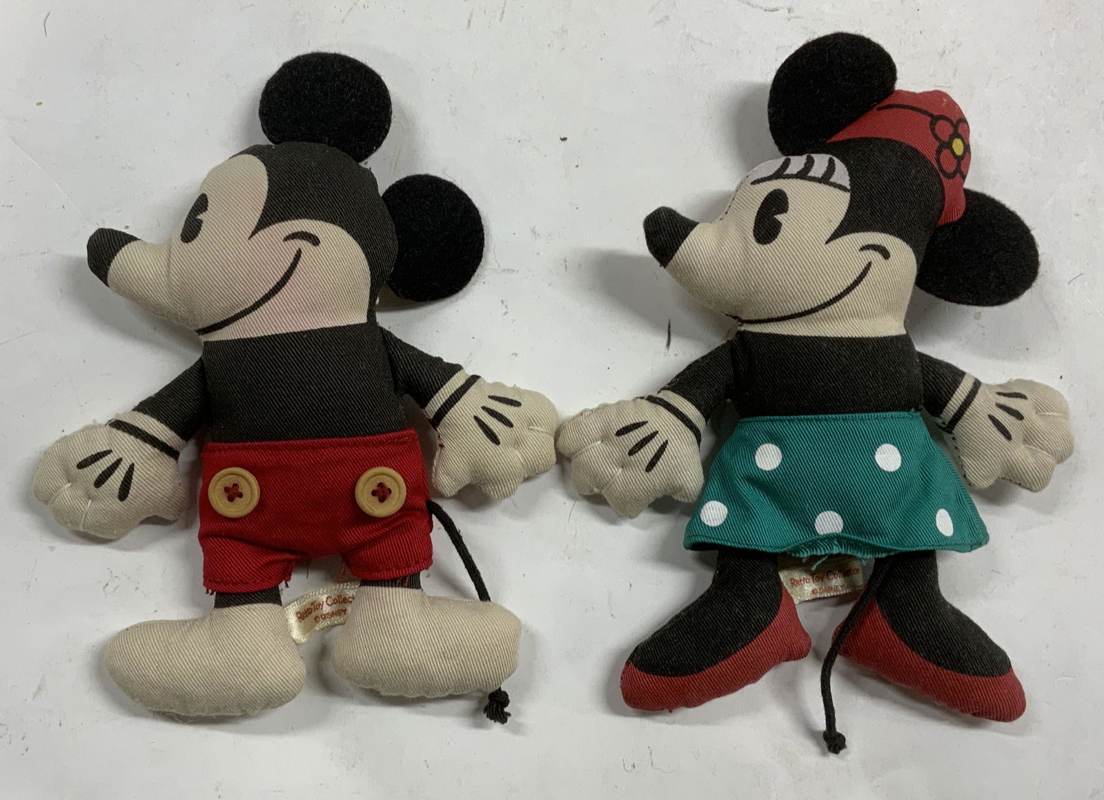 Lot 2 Disney MICKEY & MINNIE MOUSE Retro Toys (1 of 7)