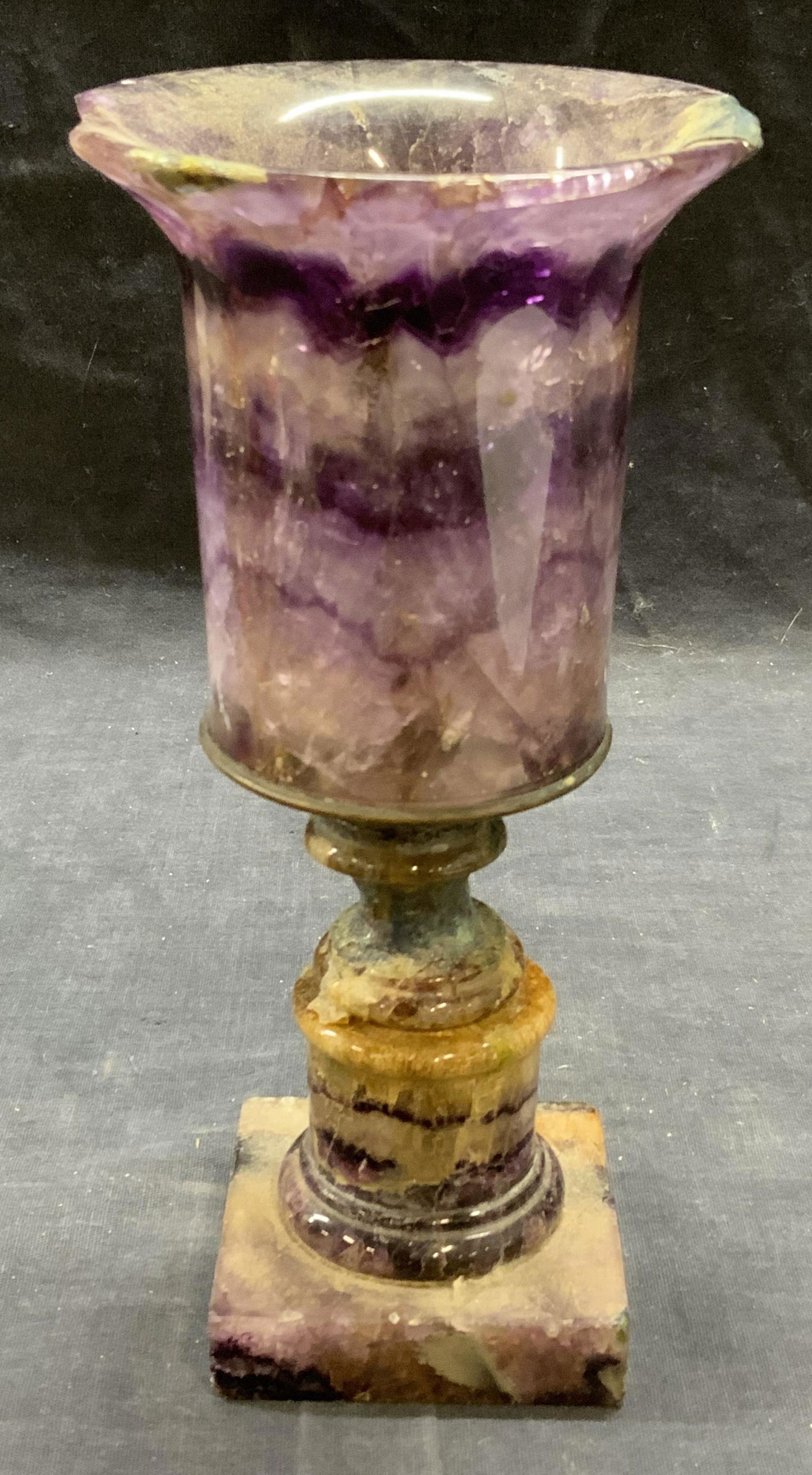 Amethyst Gemstone Candle Holder (1 of 8)