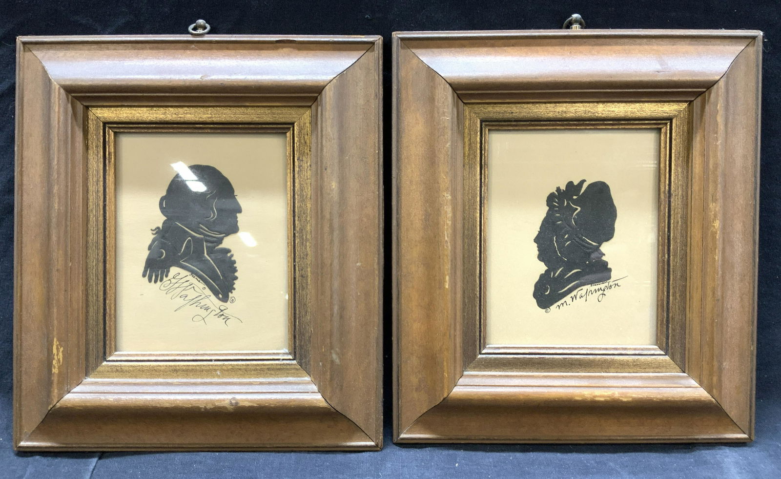 Sherbet George & Martha Washington Silhouettes (1 of 9)