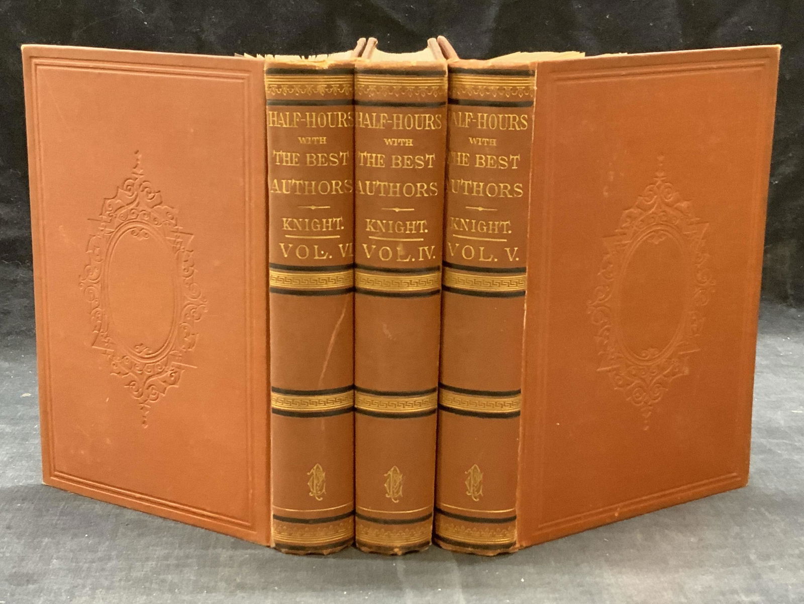 3 Antique Half Hours With The Best Authors, Knight (1 of 9)