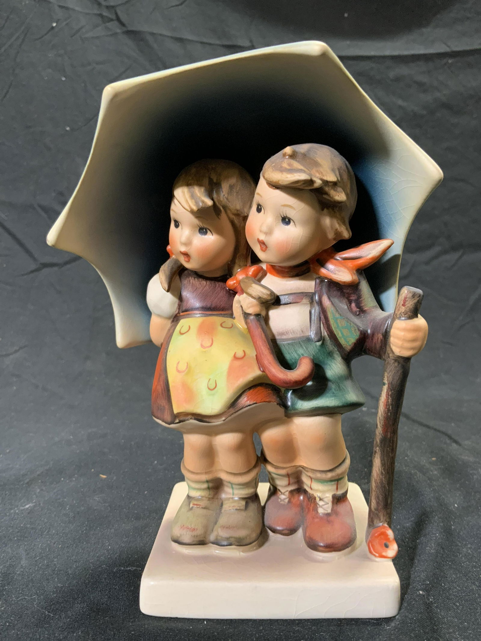 MJ HUMMEL STORMY Weather Vintage Porcelain Figural (1 of 8)