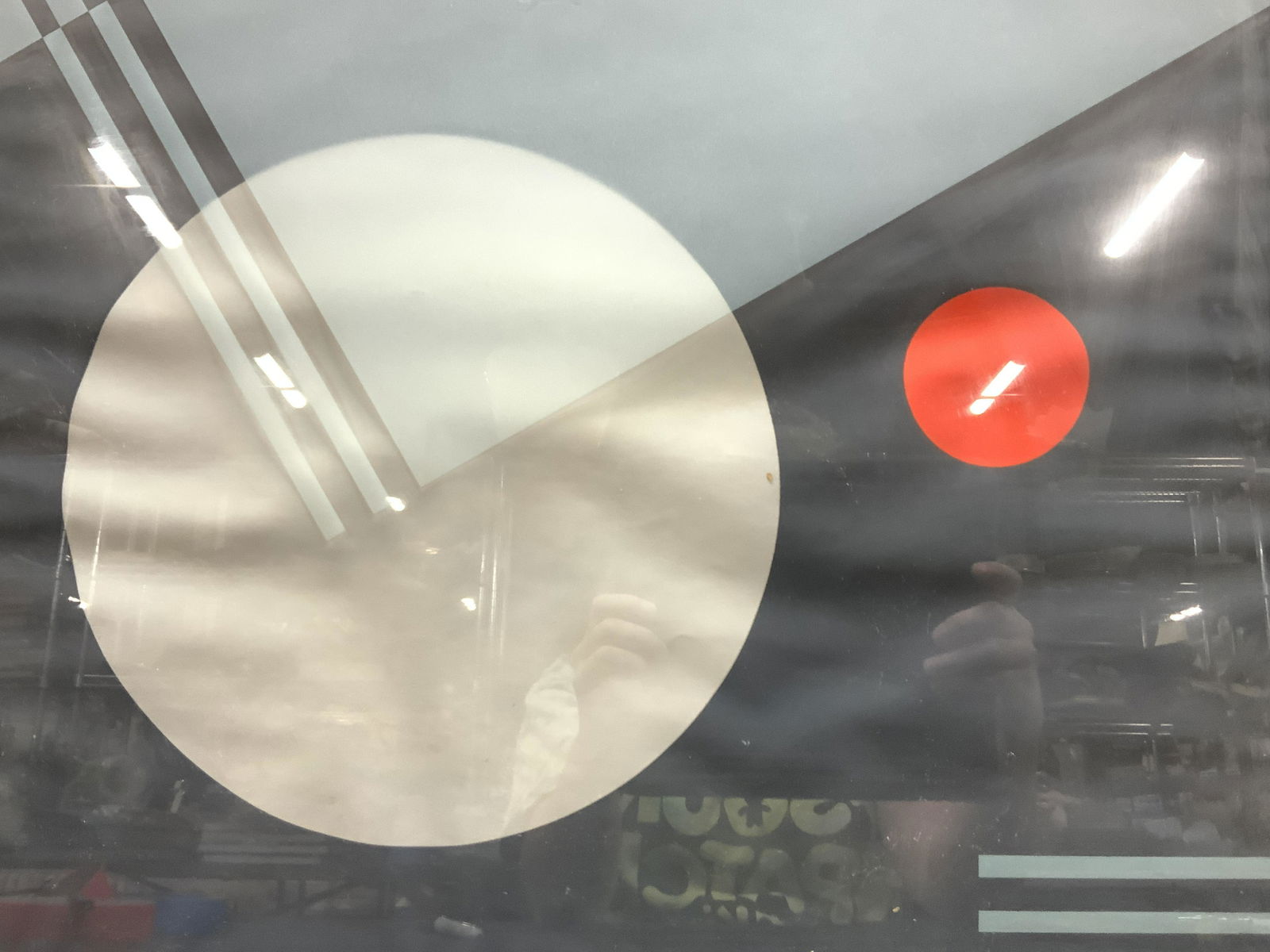 Artist Proof Signed Geometric Lithograph (1 of 7)