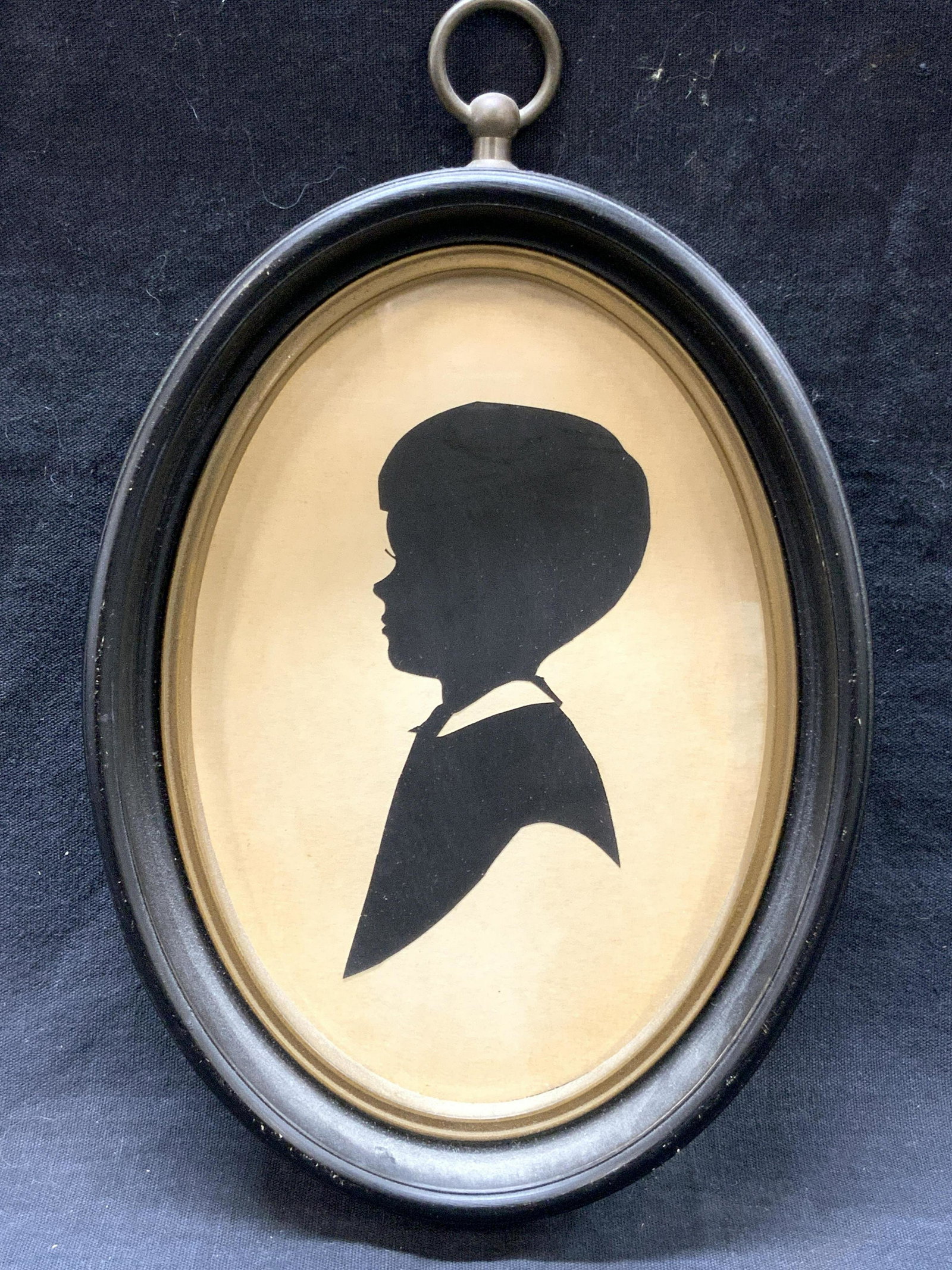 NY Worlds Fair Silhouette Portrait Cut Out 1964-65 (1 of 6)