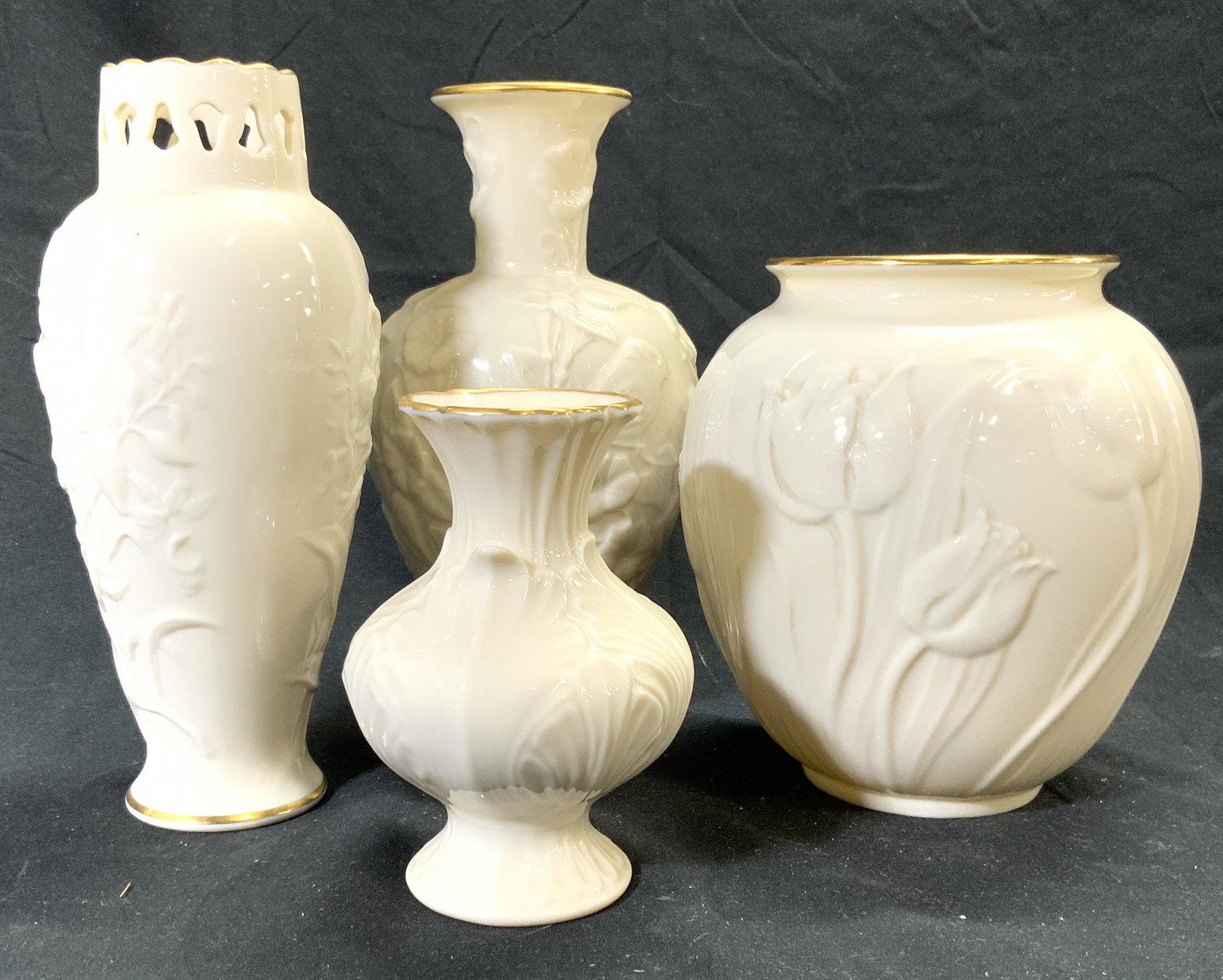LENOX Lot 4 Assorted Porcelain Vases Vessels (1 of 8)