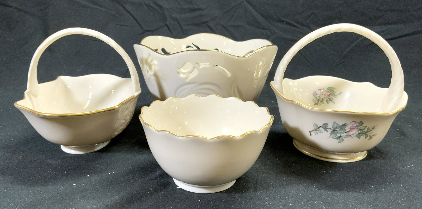 LENOX Vintage Lot 4 Porcelain Trinket Dishes (1 of 6)