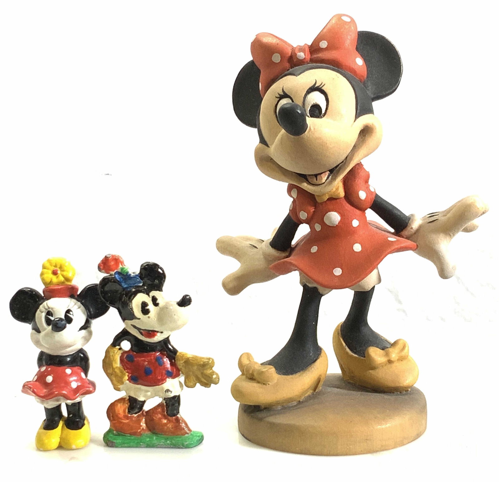 Lot 3 Vintage Minnie Mouse Figurines, Italy (1 of 6)