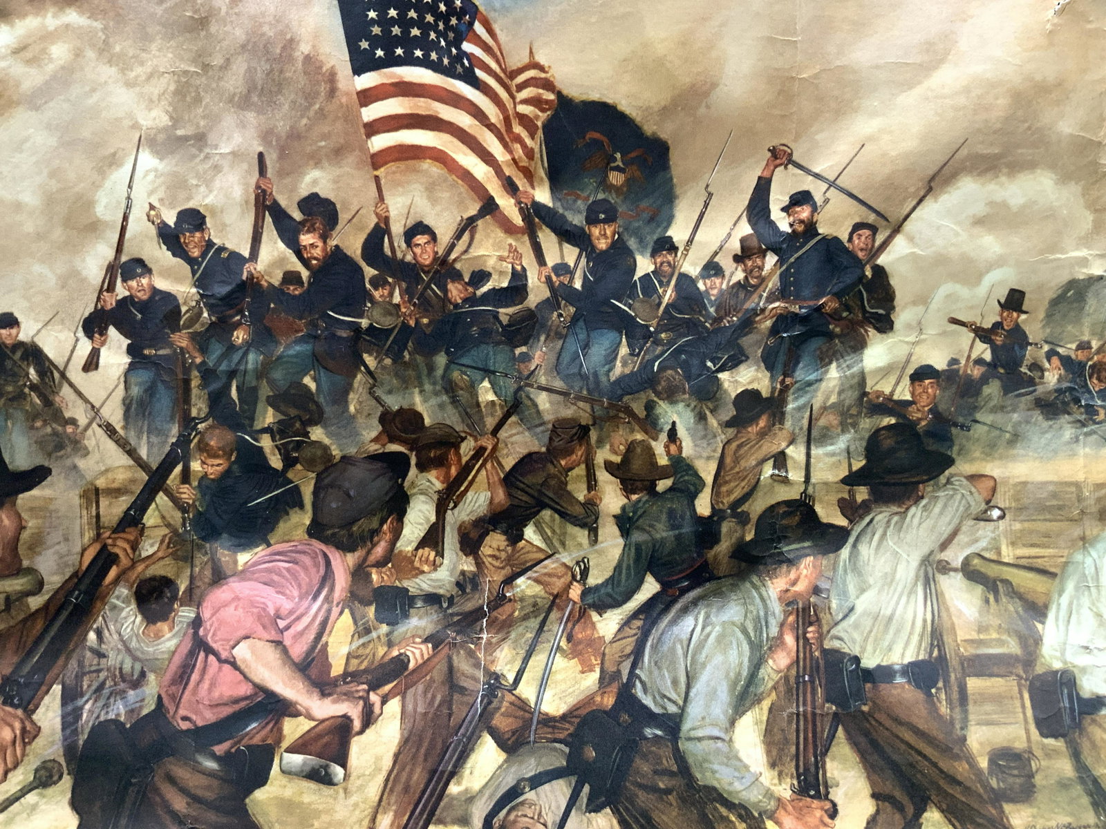 First At Vicksburg American Army In Action Litho (1 of 12)