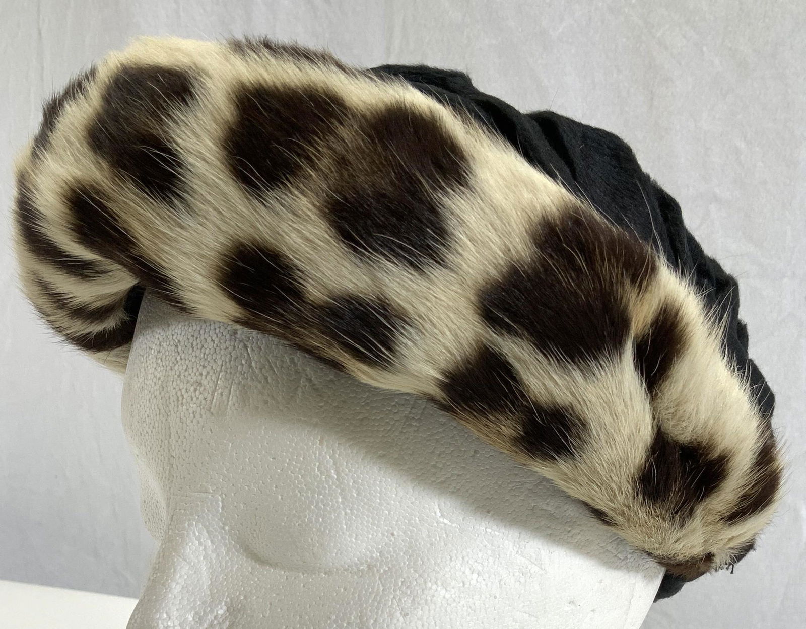 Borkler Vintage Dyed Fur Hat (1 of 7)