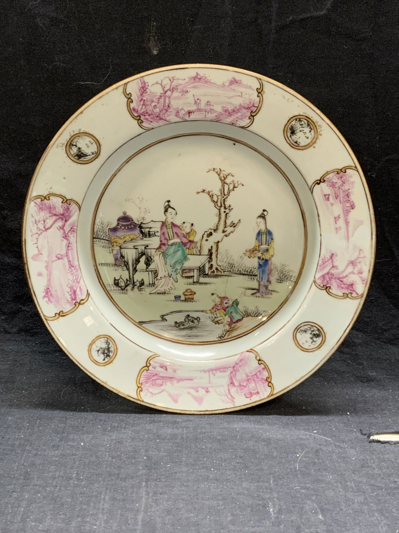 Antique Chinese Export Style Ceramic Bowl (1 of 7)