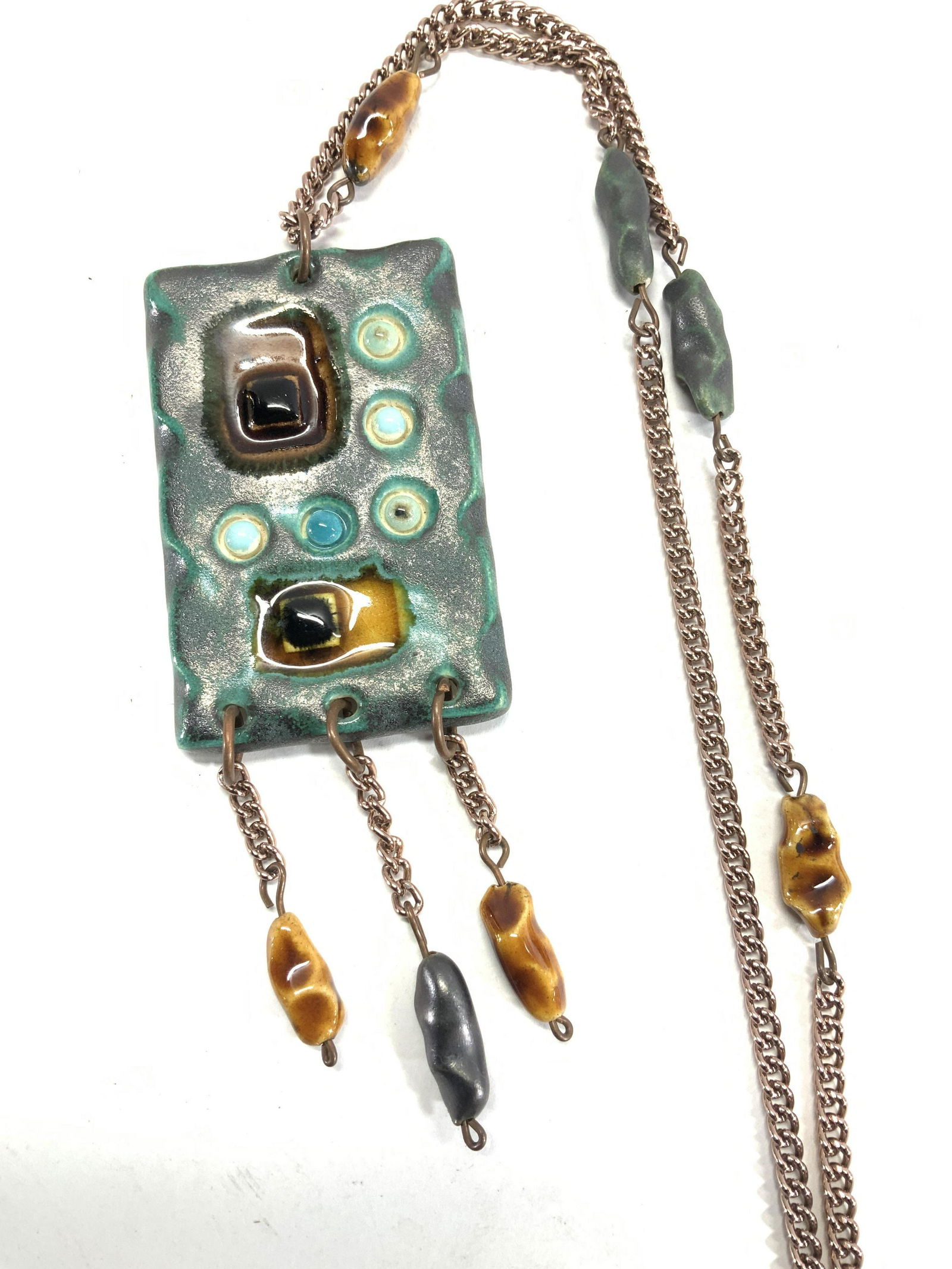 Hand Crafted Chunky Pendant Necklace (1 of 6)