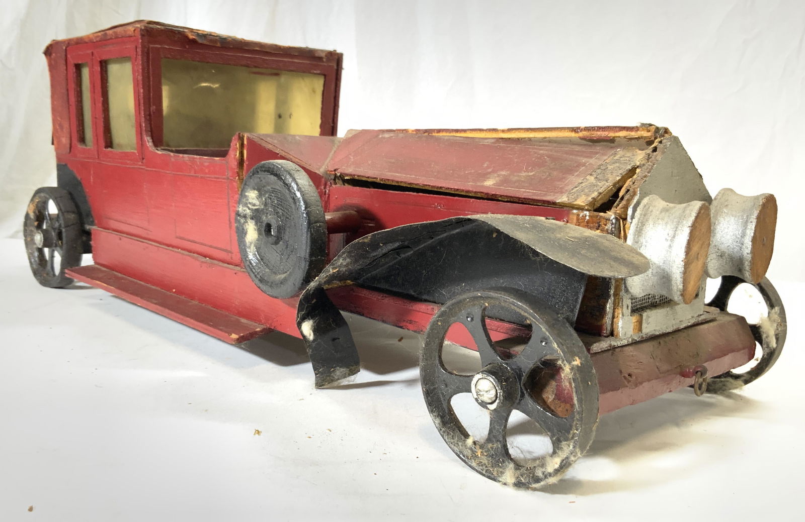 Antique Wood & Metal Model Car (1 of 6)