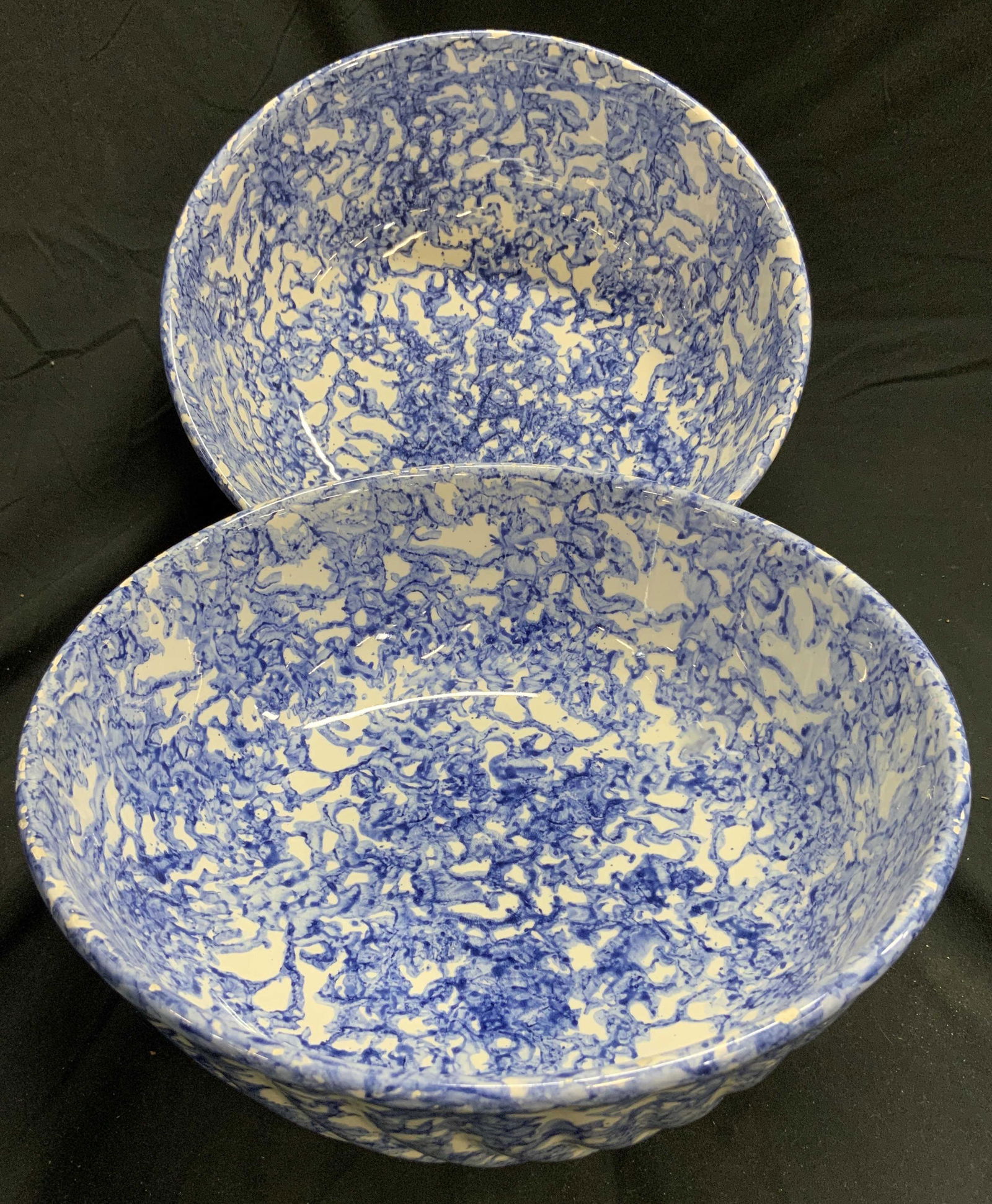 STOVIT Lot 2 Porc Sponge Ware Bowls Vessel ITALY (1 of 7)