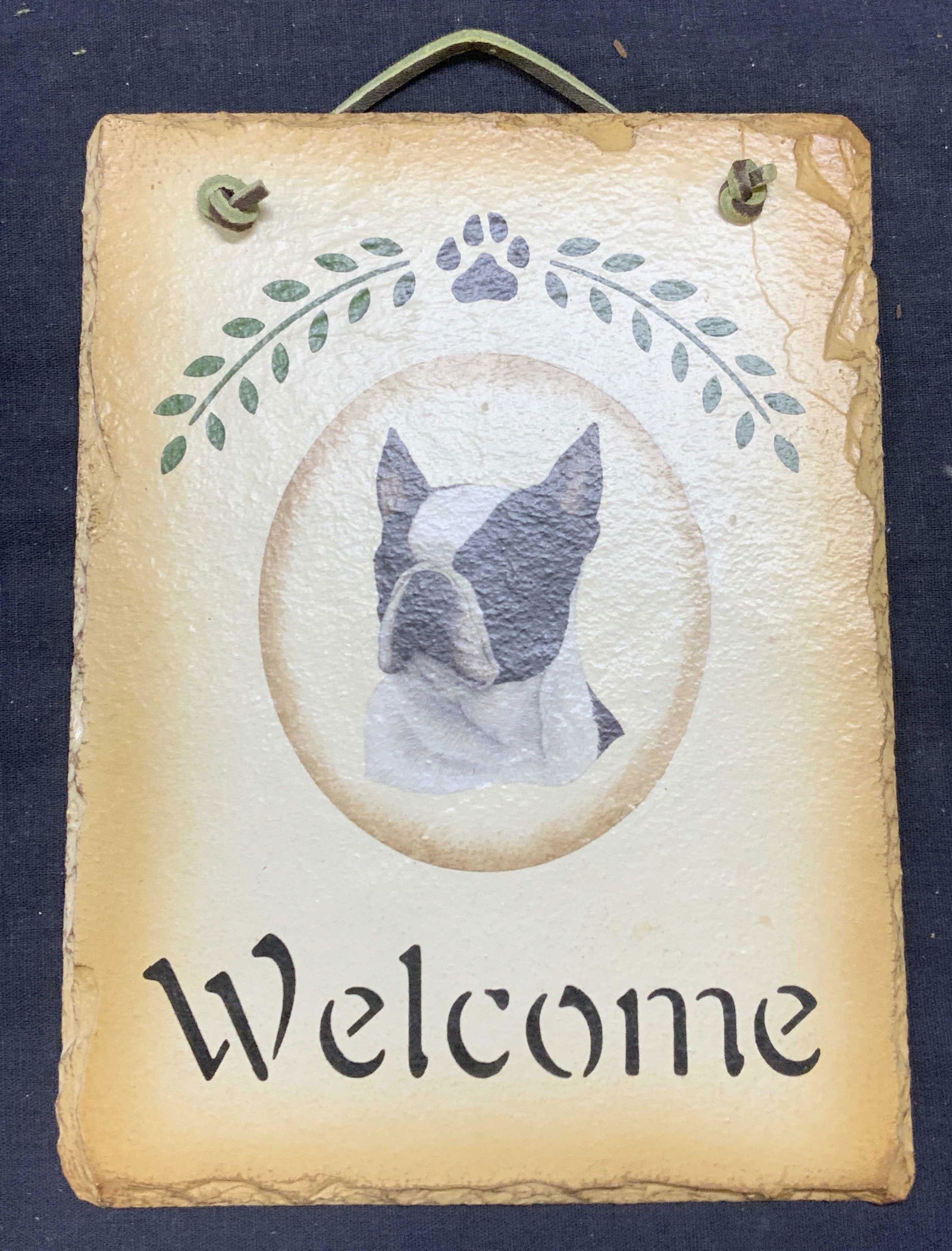 Metal Dog Welcome Hanging Sign (1 of 6)